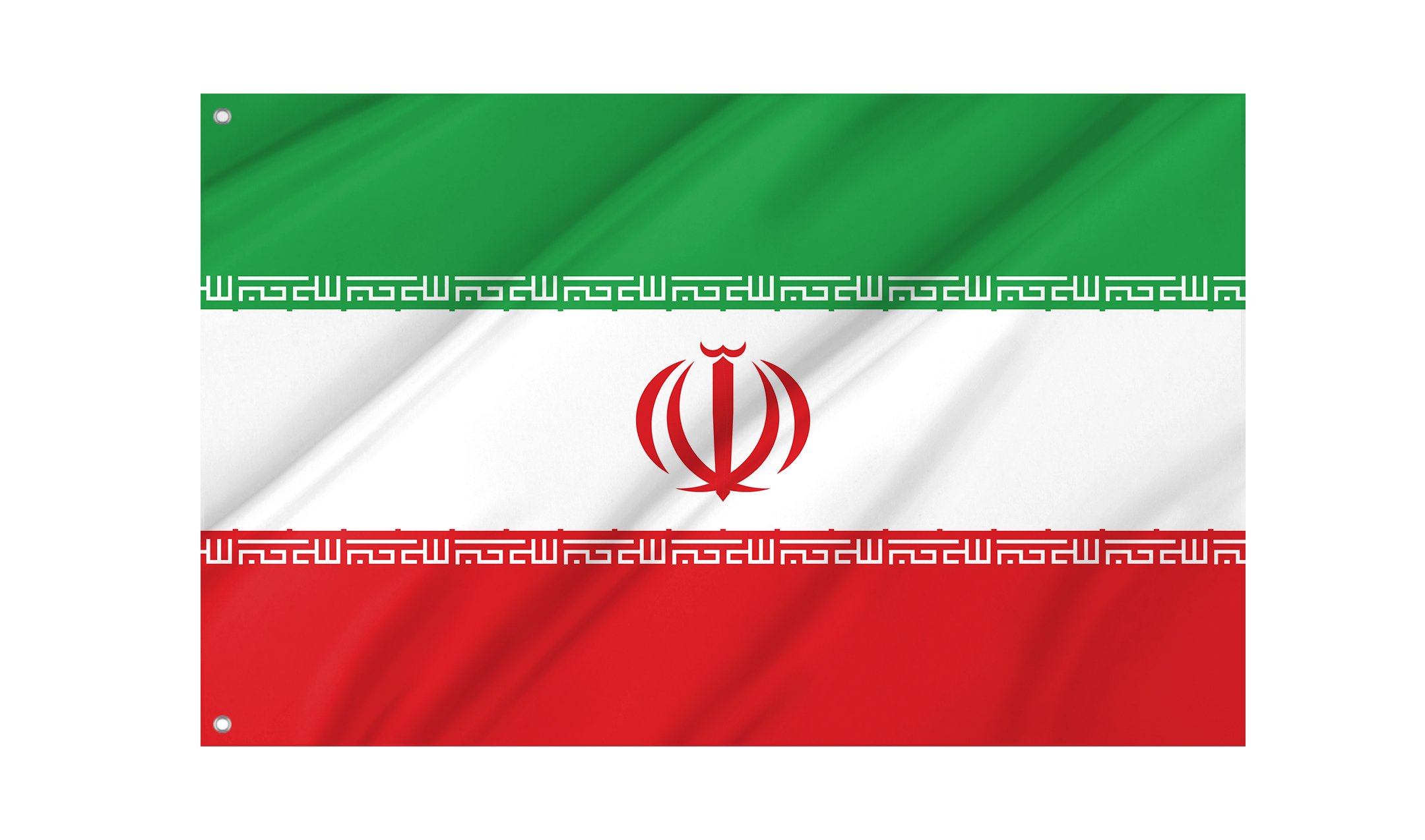 Iran Flag for Indoor & Outdoor Use