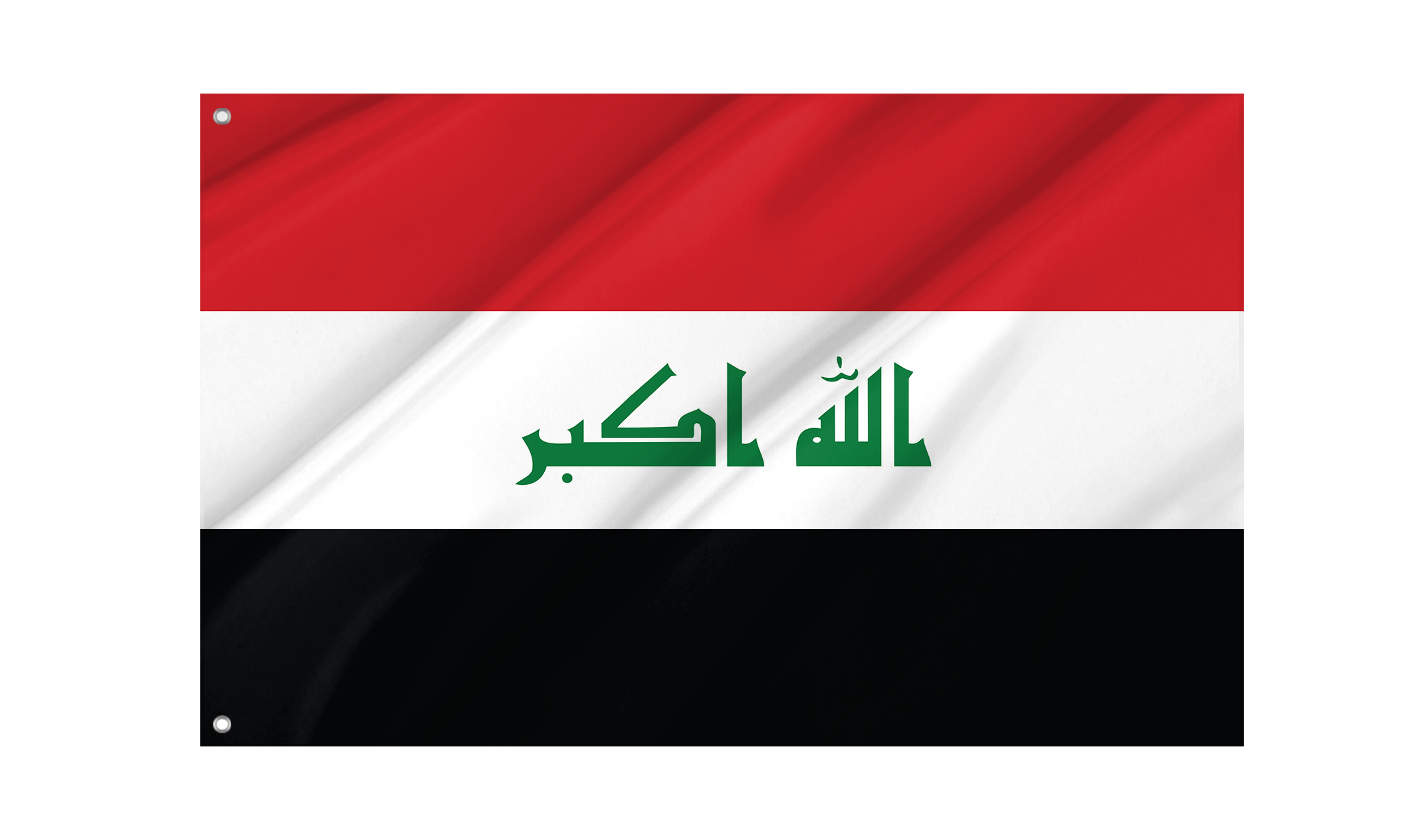 Iraq Flag for Indoor & Outdoor Use