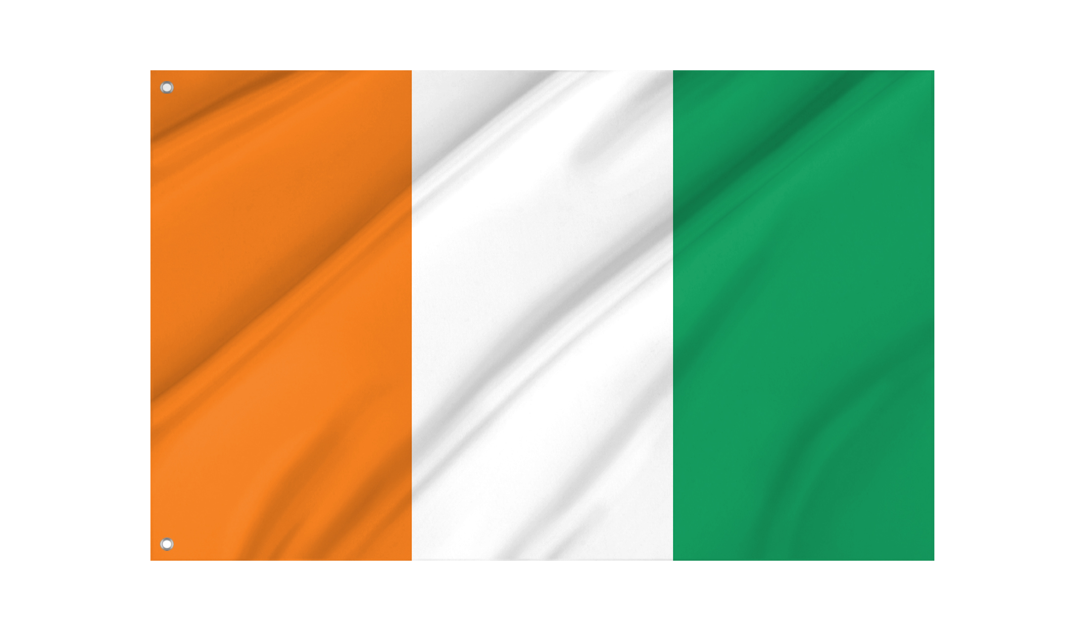 Ivory Coast Flag for Indoor & Outdoor Use