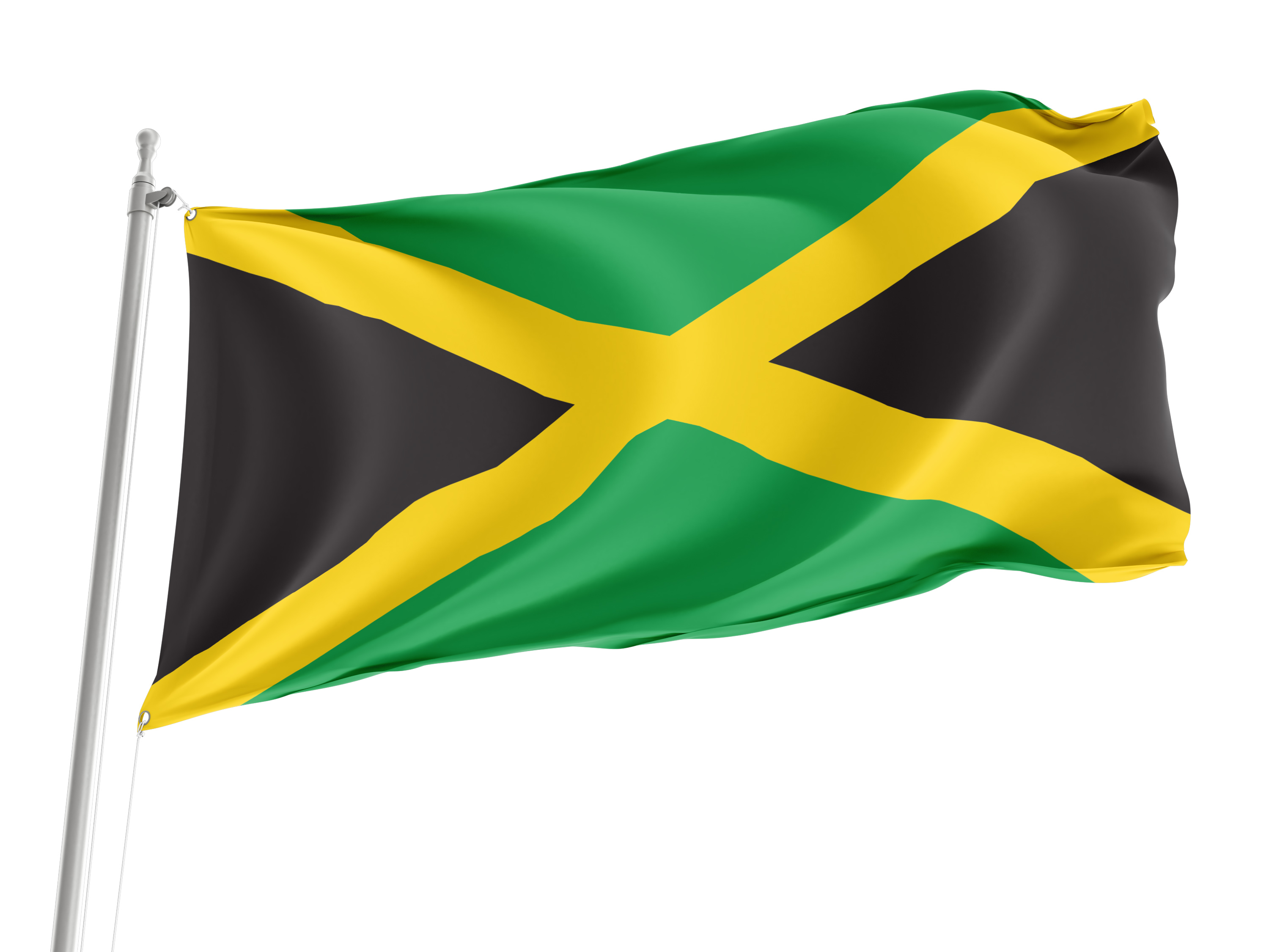 Jamaica Flag for Indoor & Outdoor Use