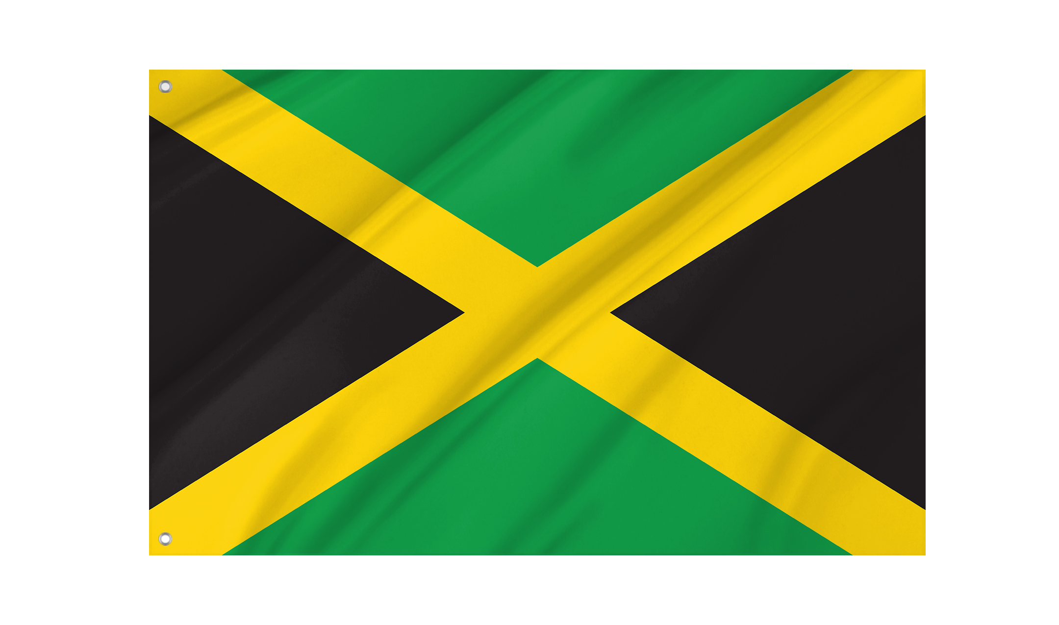 Jamaica Flag for Indoor & Outdoor Use