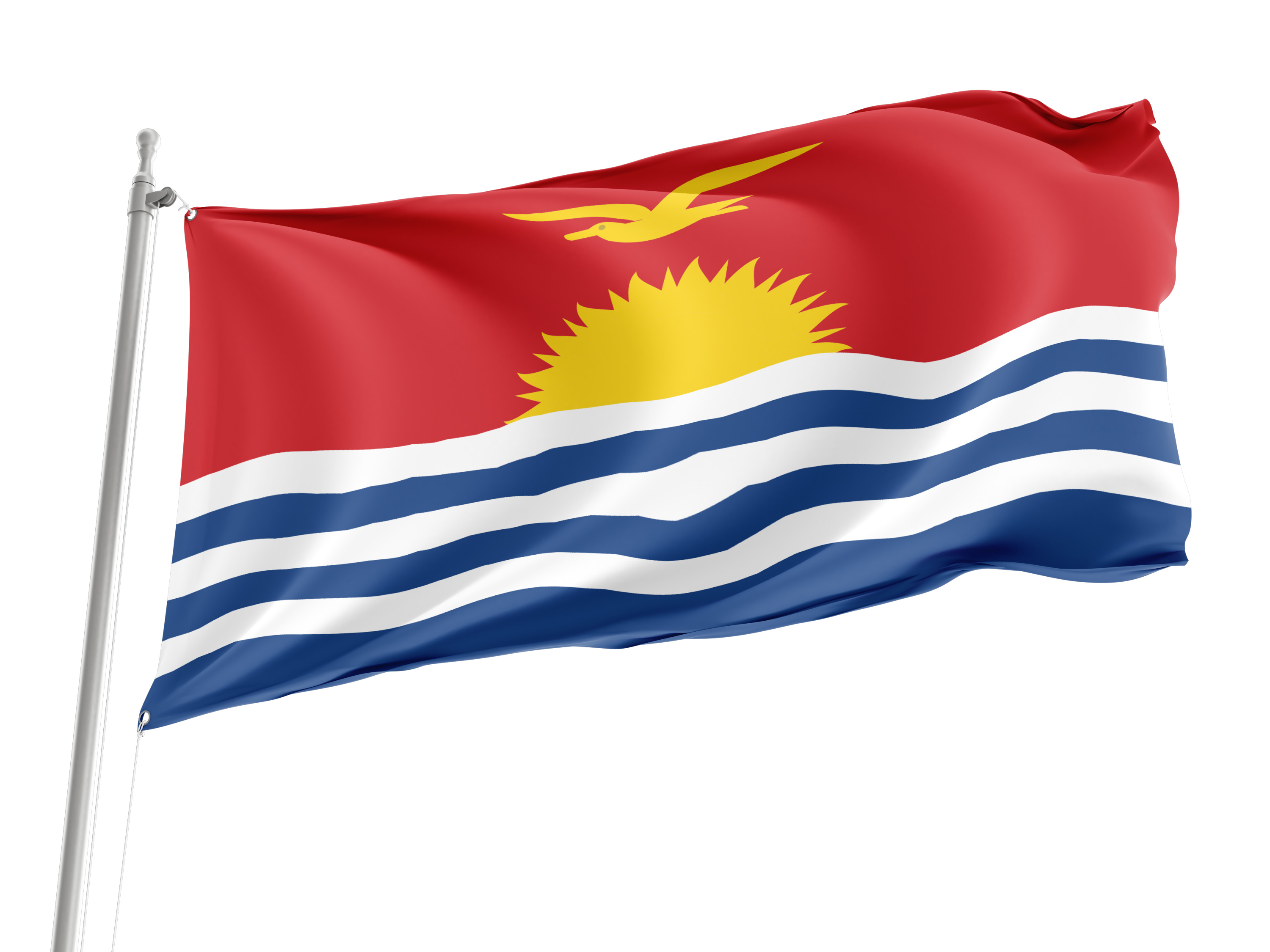 Kiribati Flag for Indoor & Outdoor Use