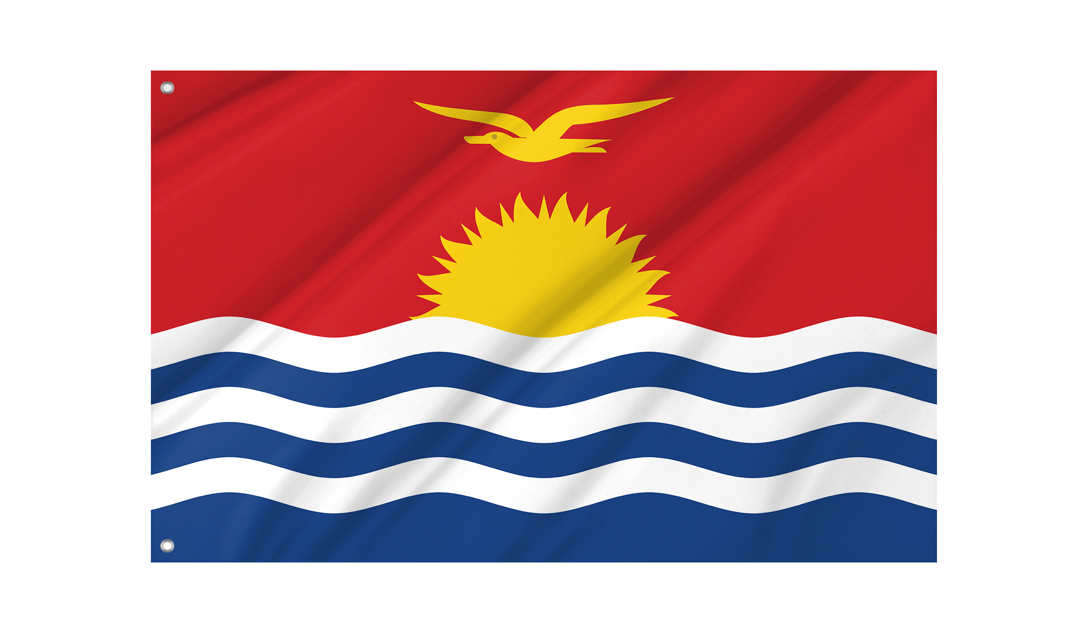 Kiribati Flag for Indoor & Outdoor Use