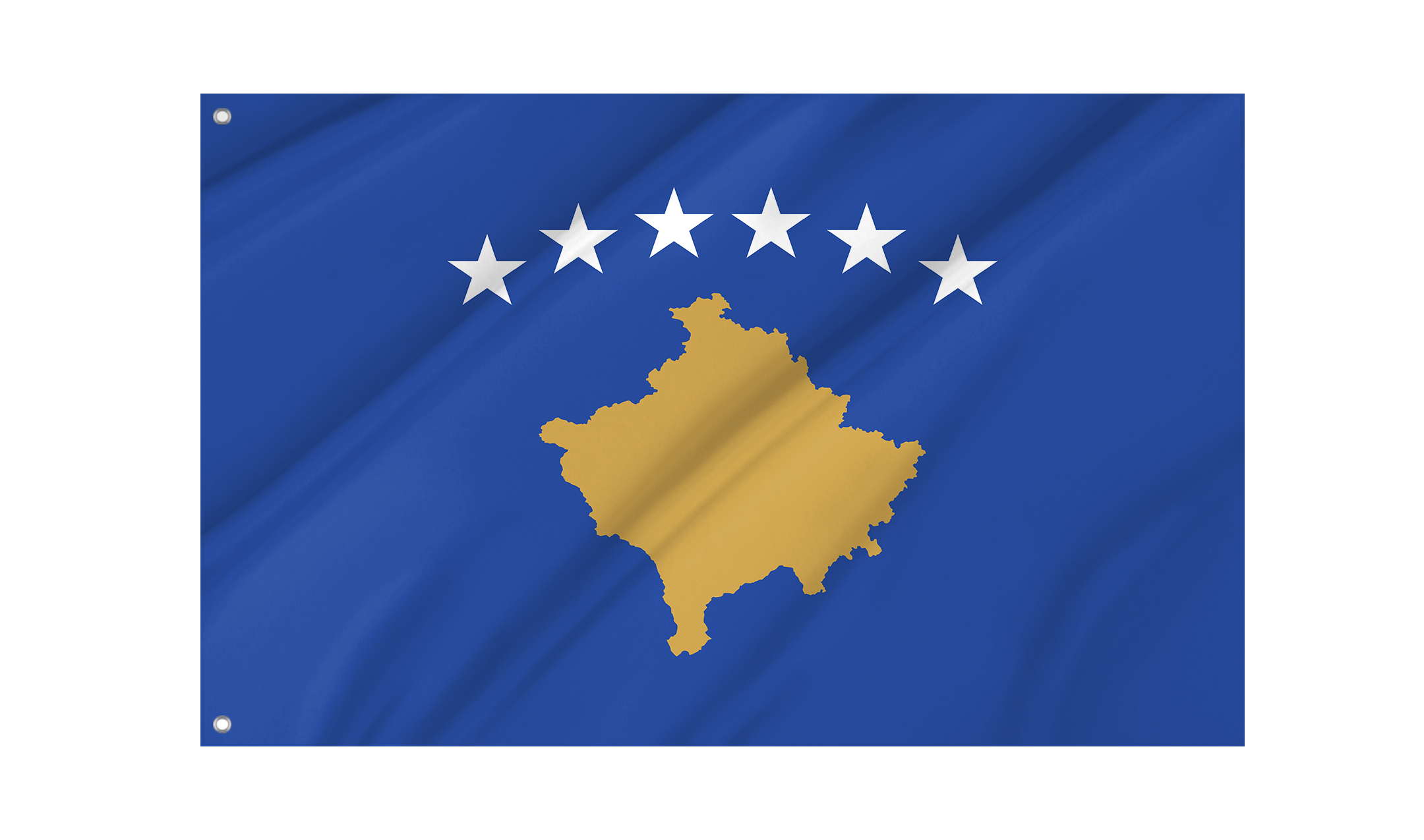 Kosovo Flag for Indoor & Outdoor Use