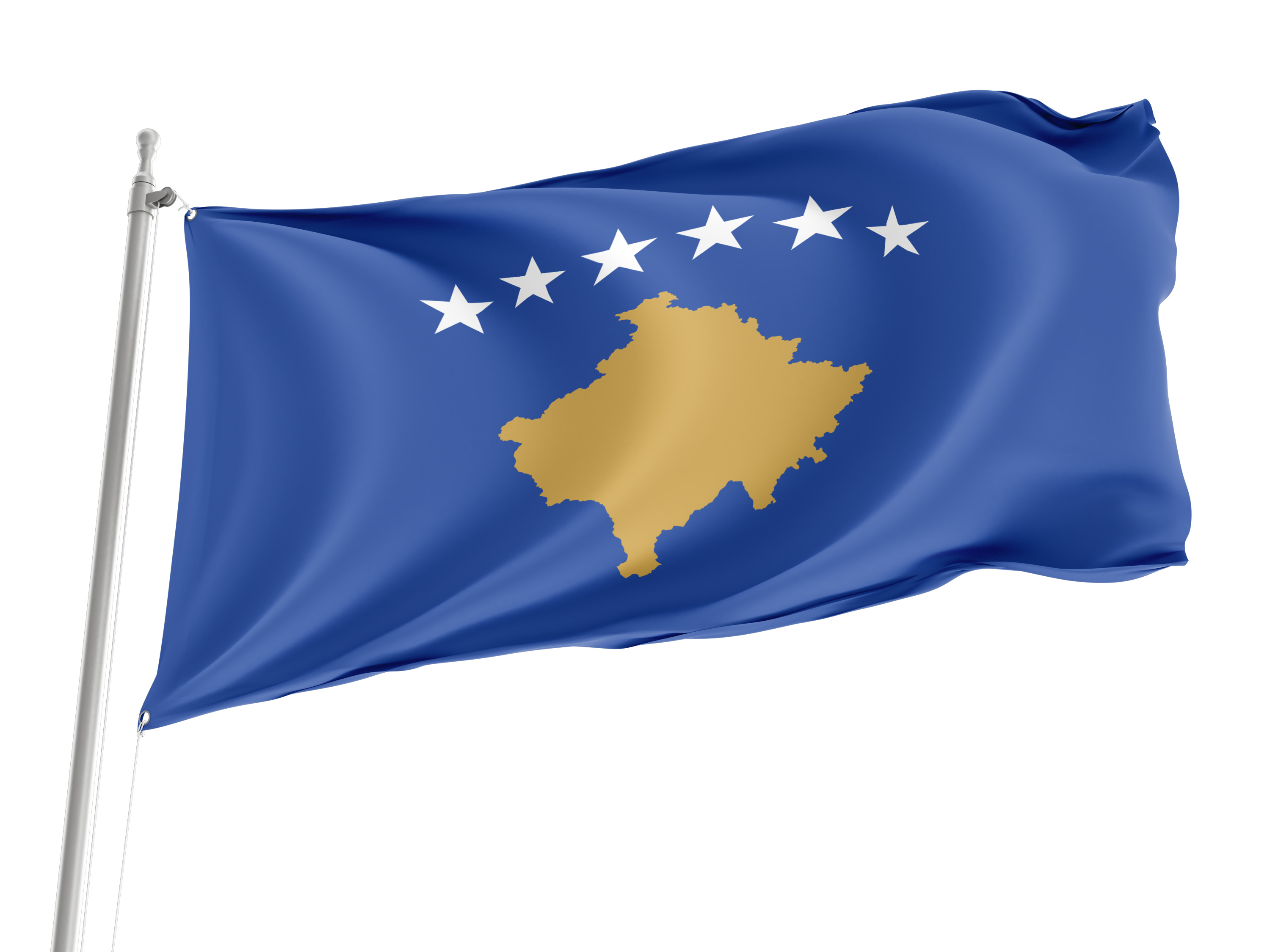 Kosovo Flag for Indoor & Outdoor Use
