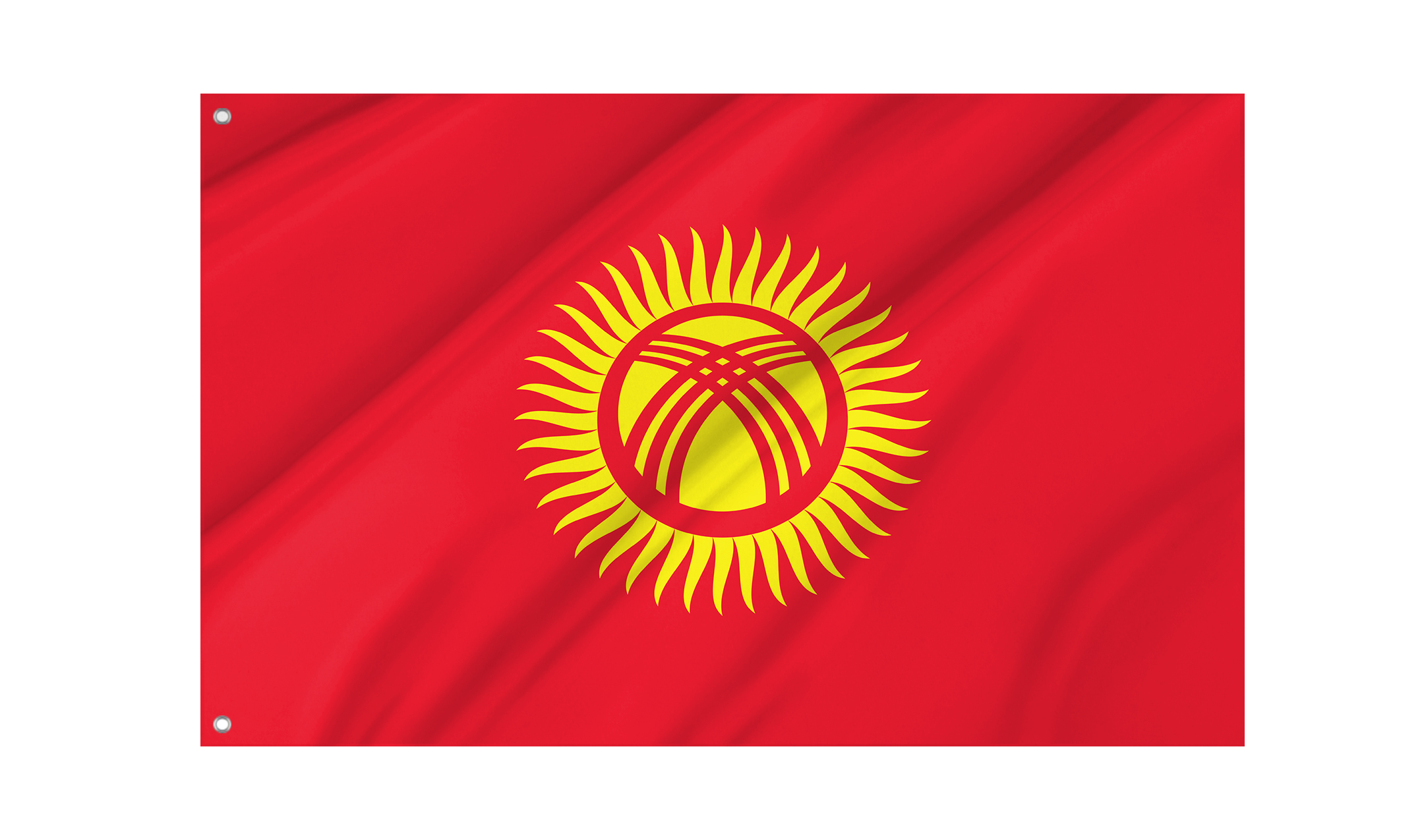 Kyrgyzstan Flag for Indoor & Outdoor Use