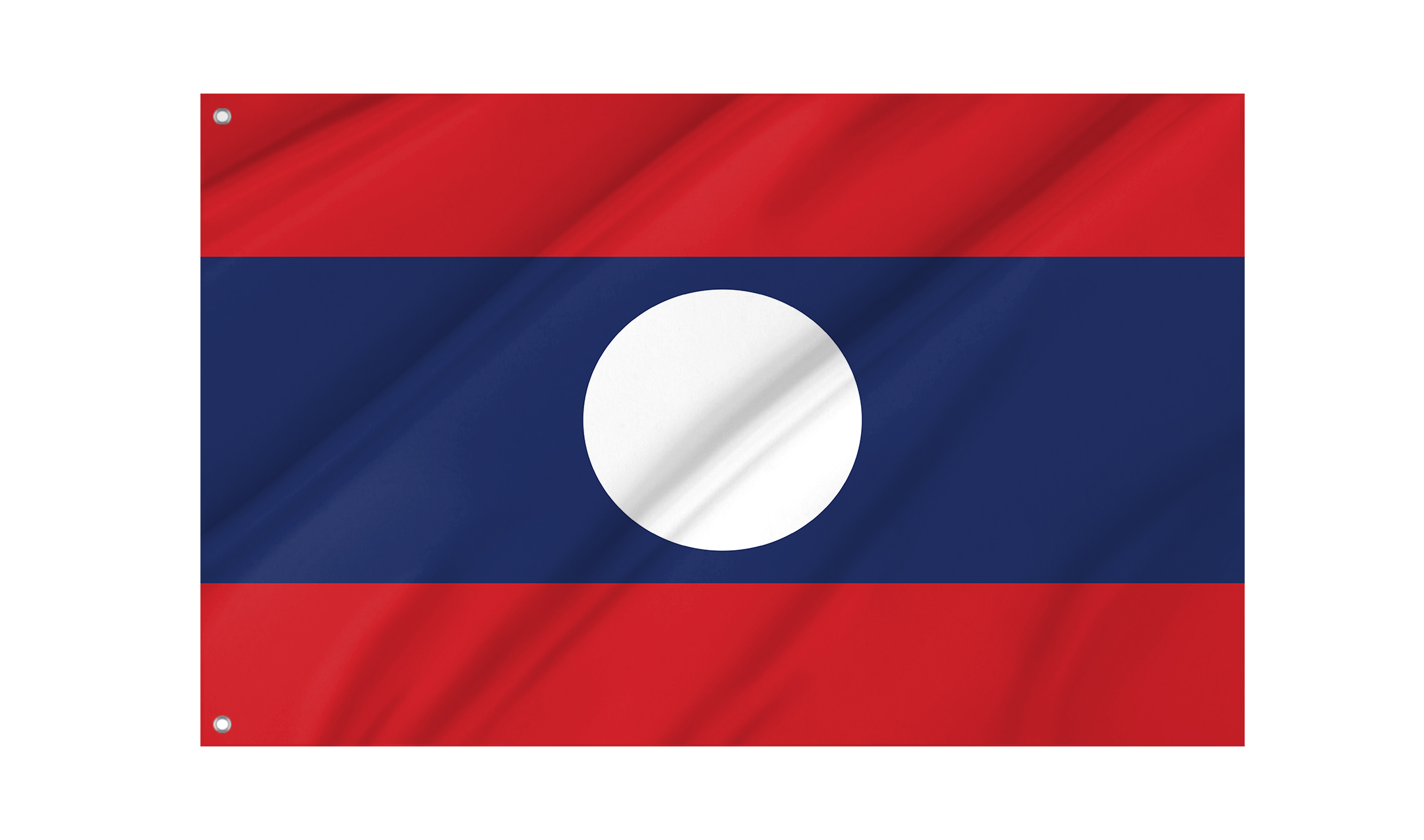 Laos Flag for Indoor & Outdoor Use
