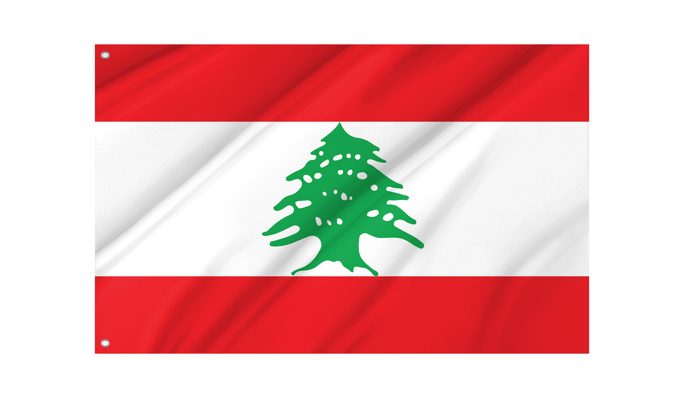 Lebanon Flag for Indoor & Outdoor Use