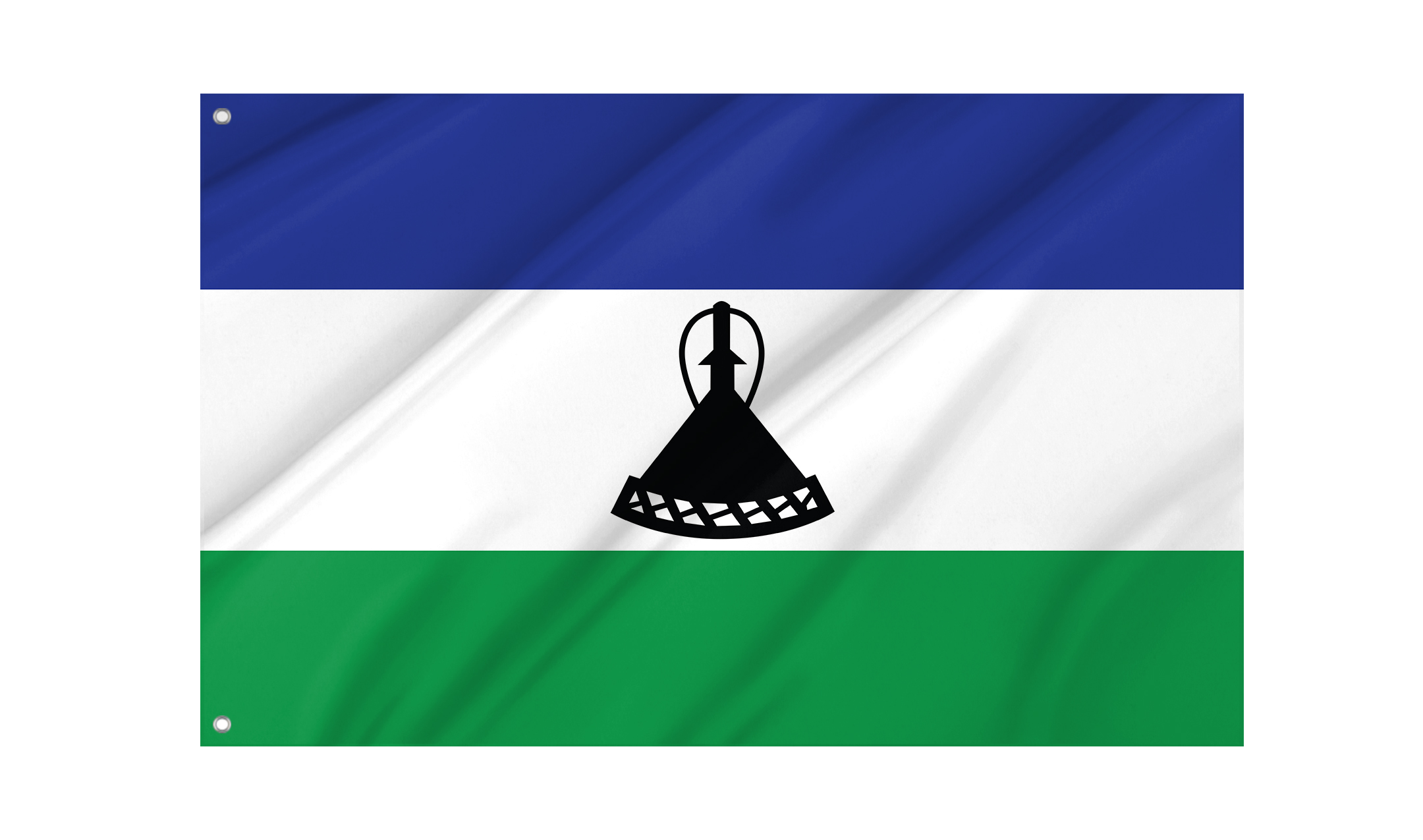 Lesotho Flag for Indoor & Outdoor Use