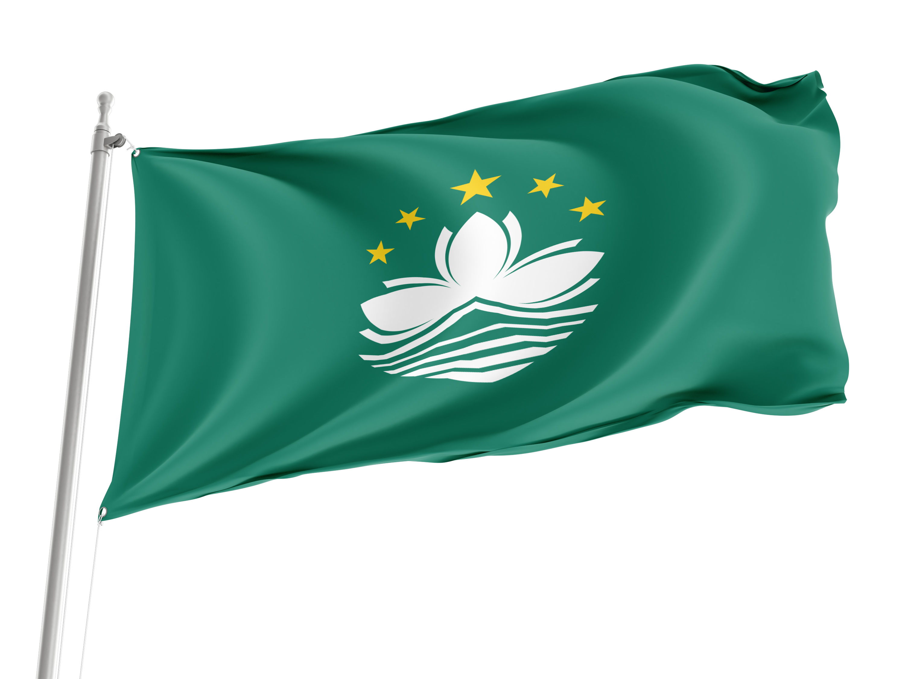 Macau Flag for Indoor & Outdoor Use