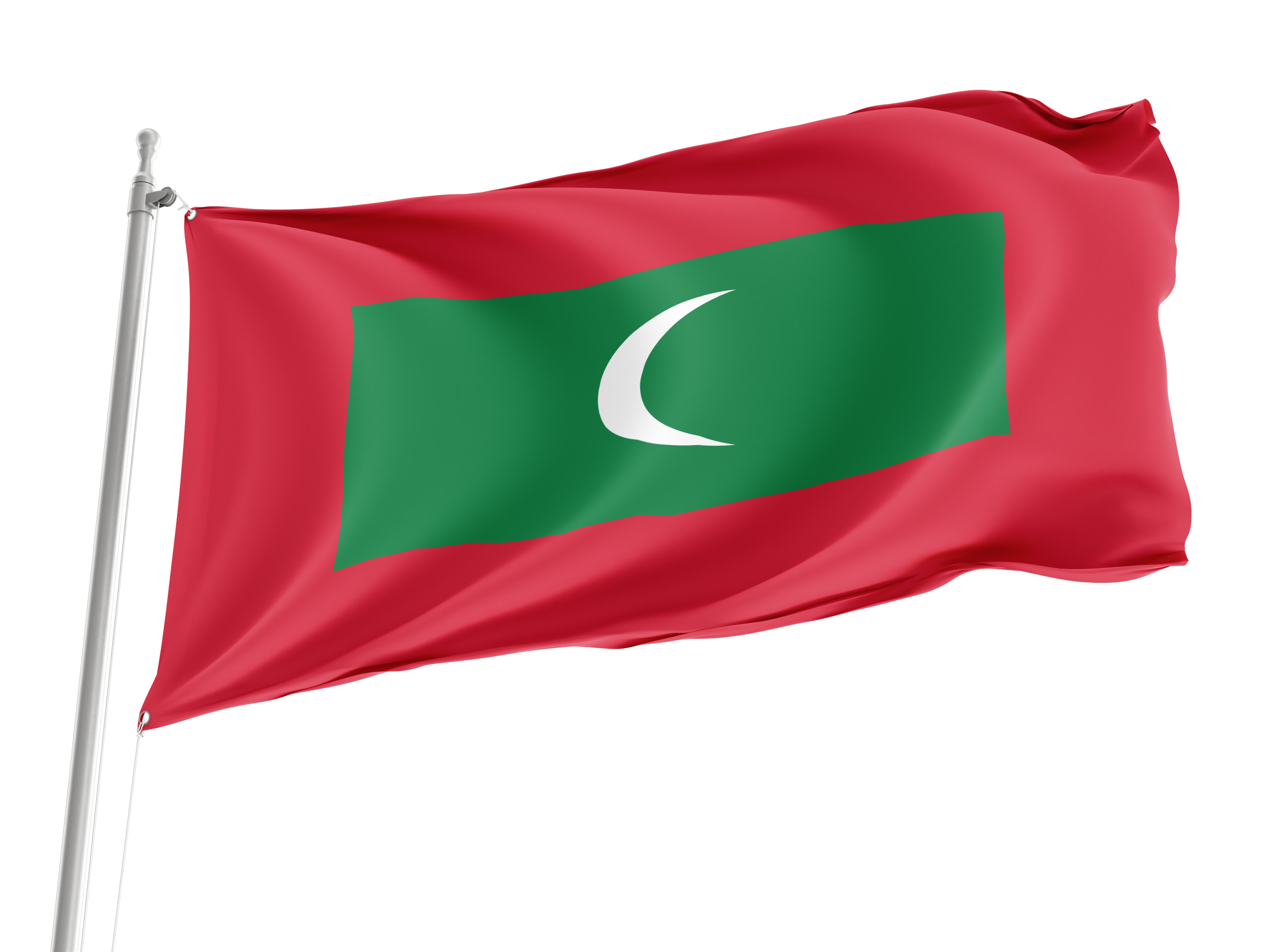 Maldives Flag for Indoor & Outdoor Use