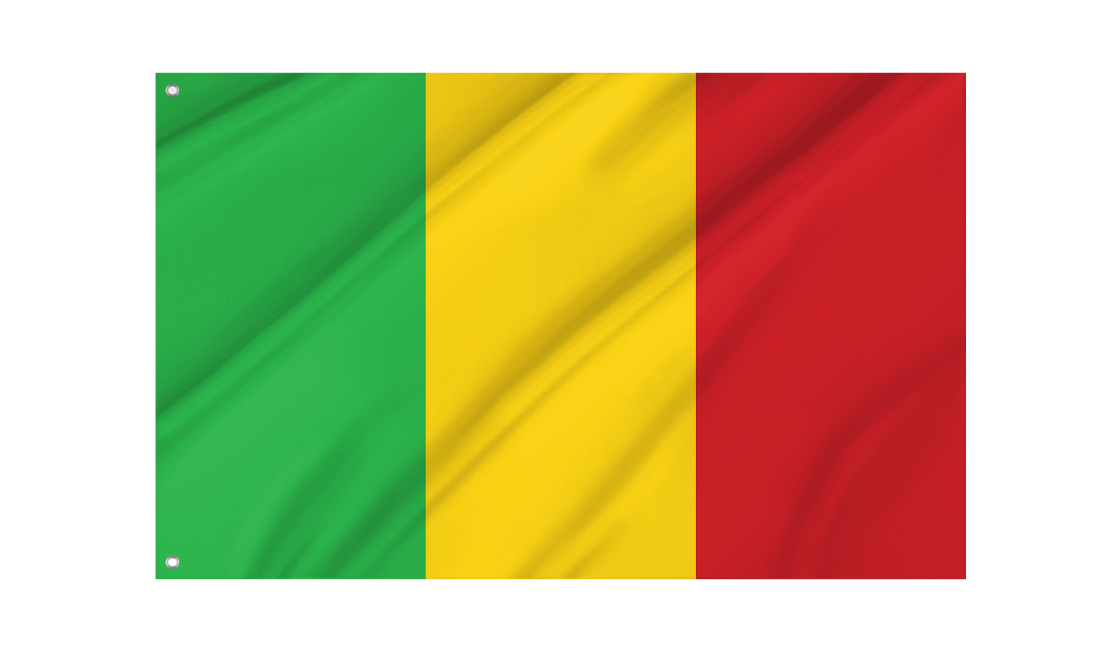 Mali Flag for Indoor & Outdoor Use