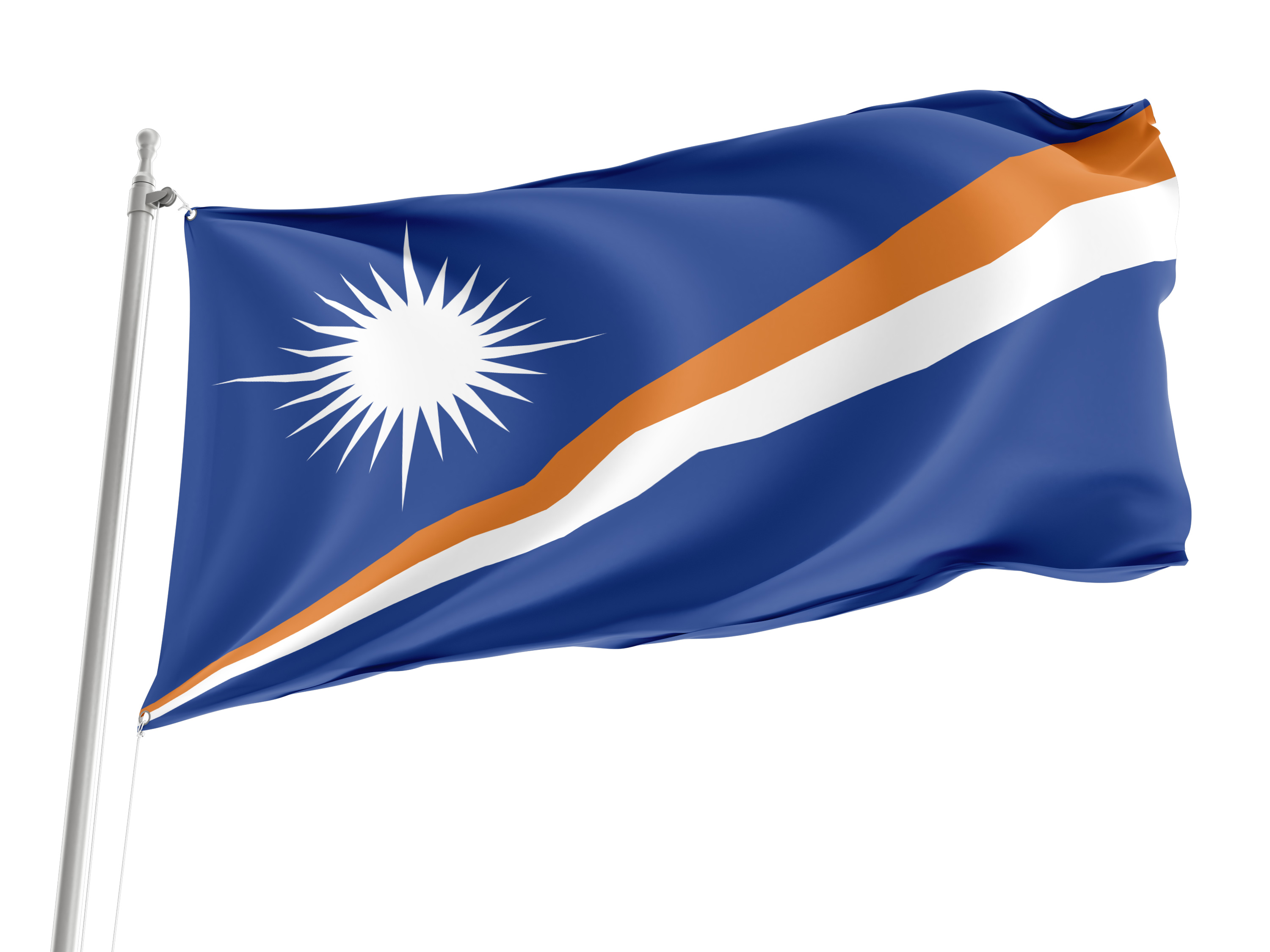Marshall Islands Flag for Indoor & Outdoor Use