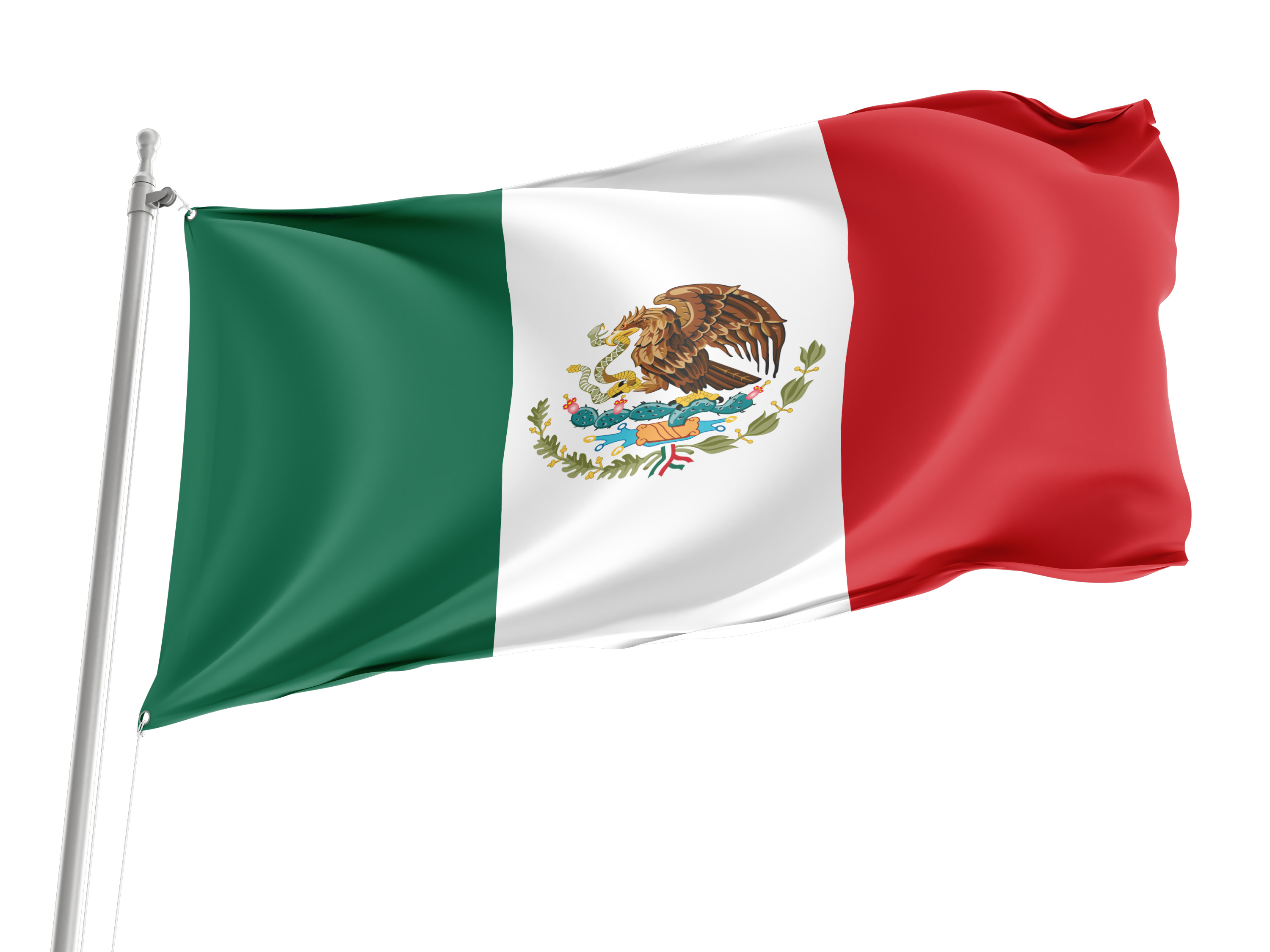 Mexico Flag for Indoor & Outdoor Use