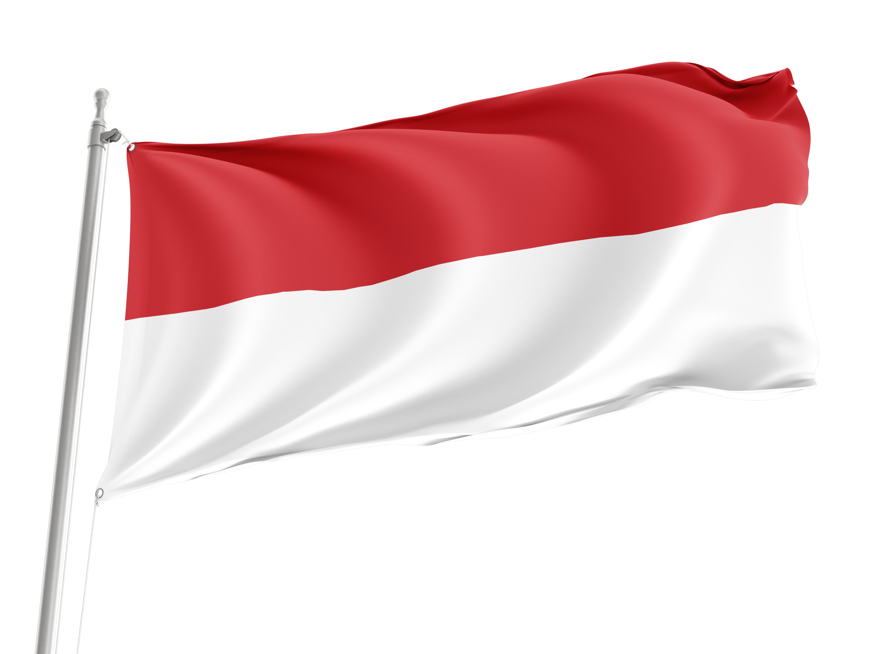 Monaco Flag for Indoor & Outdoor Use