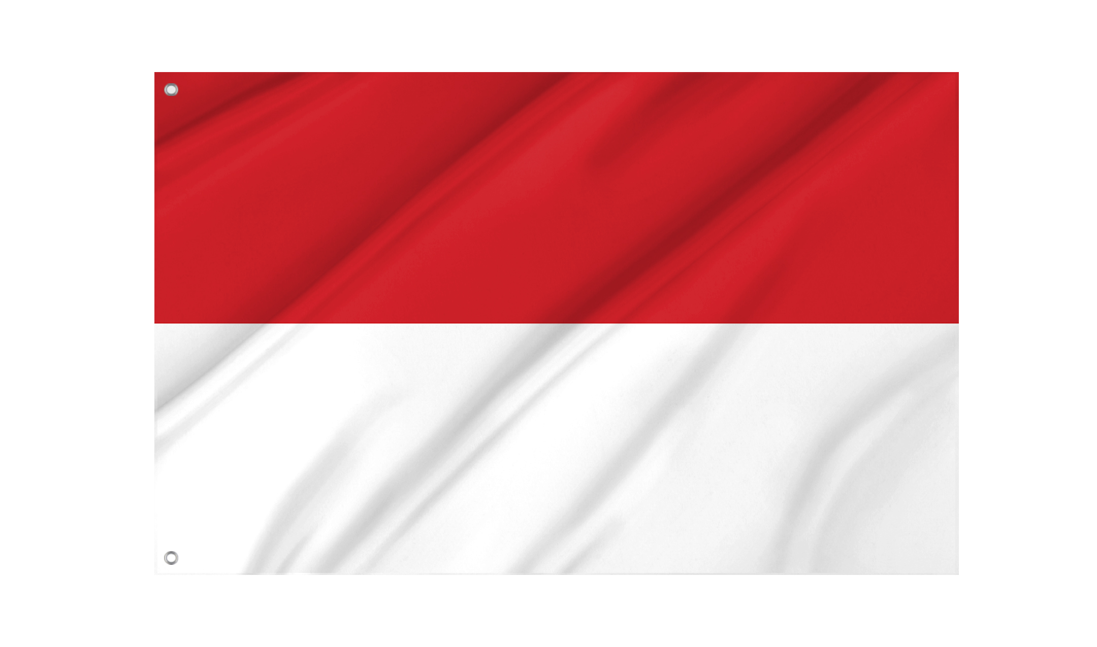 Monaco Flag for Indoor & Outdoor Use