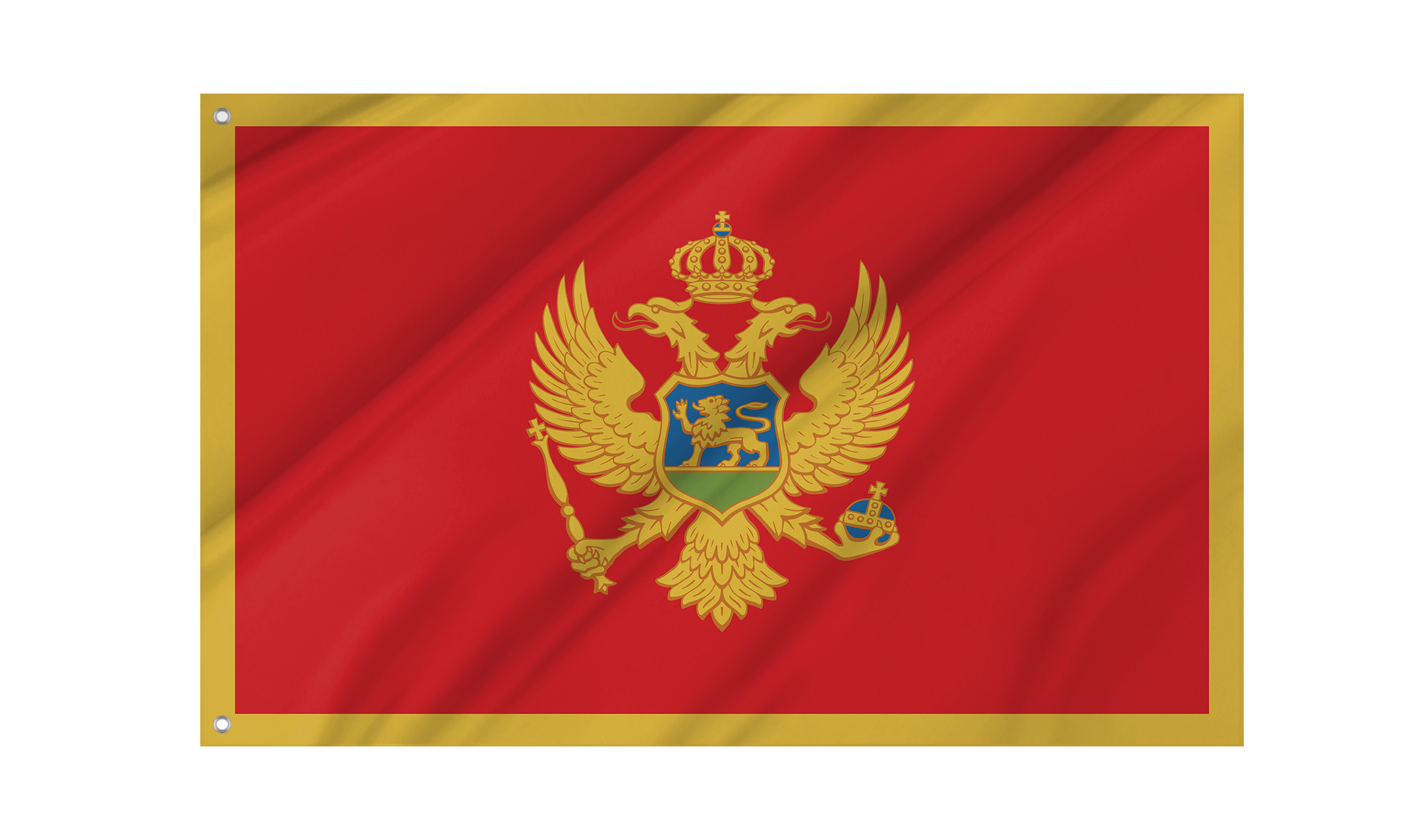 Montenegro Flag for Indoor & Outdoor Use