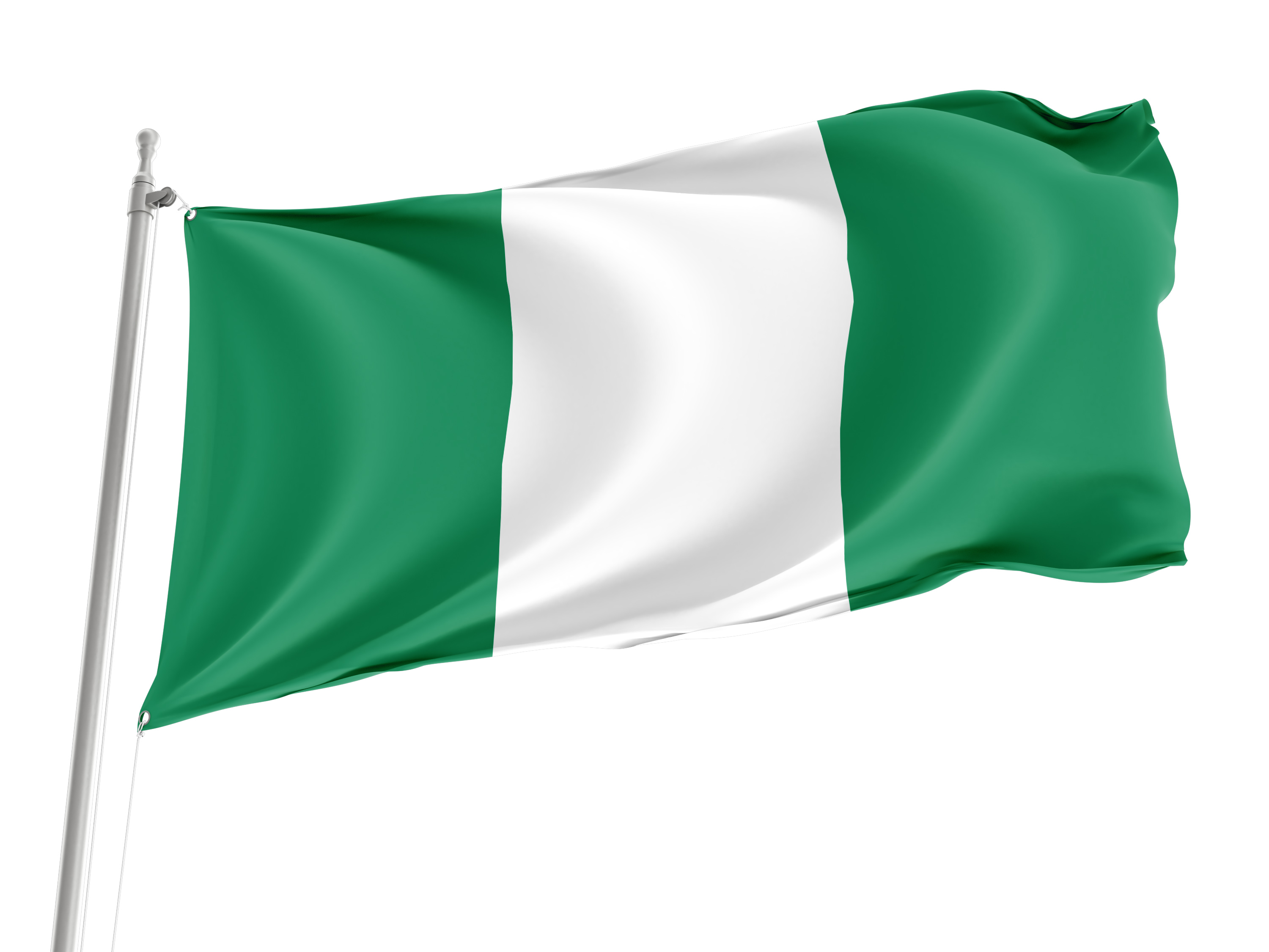 Nigeria Flag for Indoor & Outdoor Use