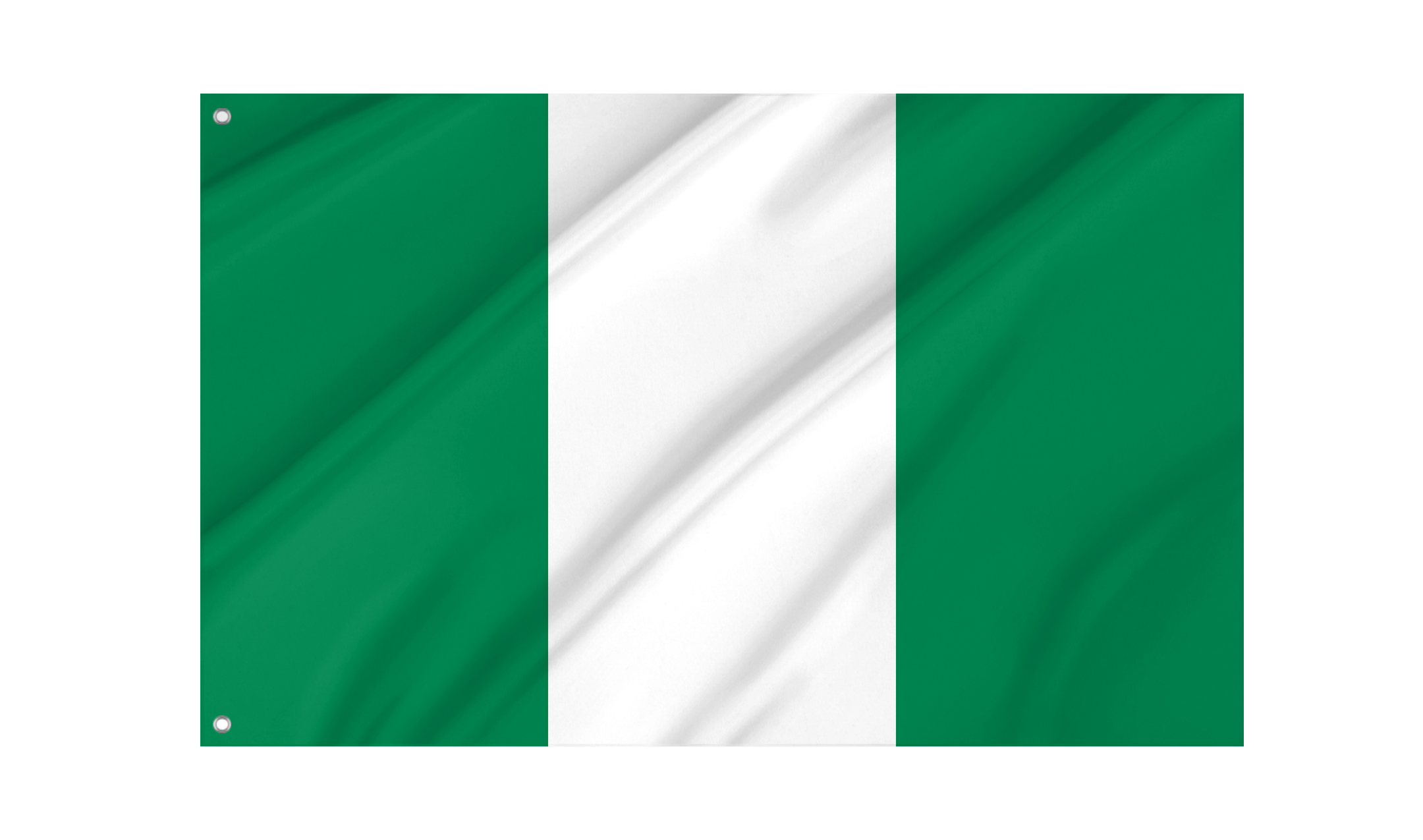 Nigeria Flag for Indoor & Outdoor Use