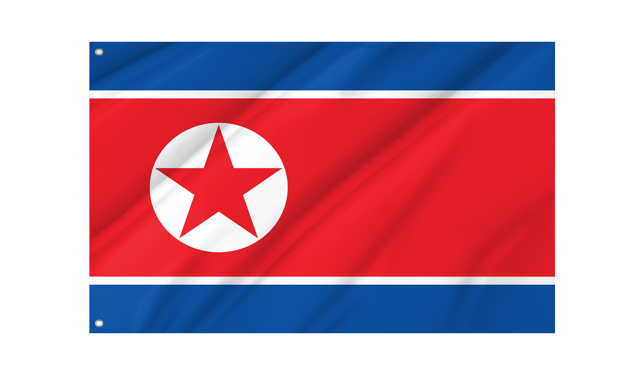 North Korea Flag for Indoor & Outdoor Use