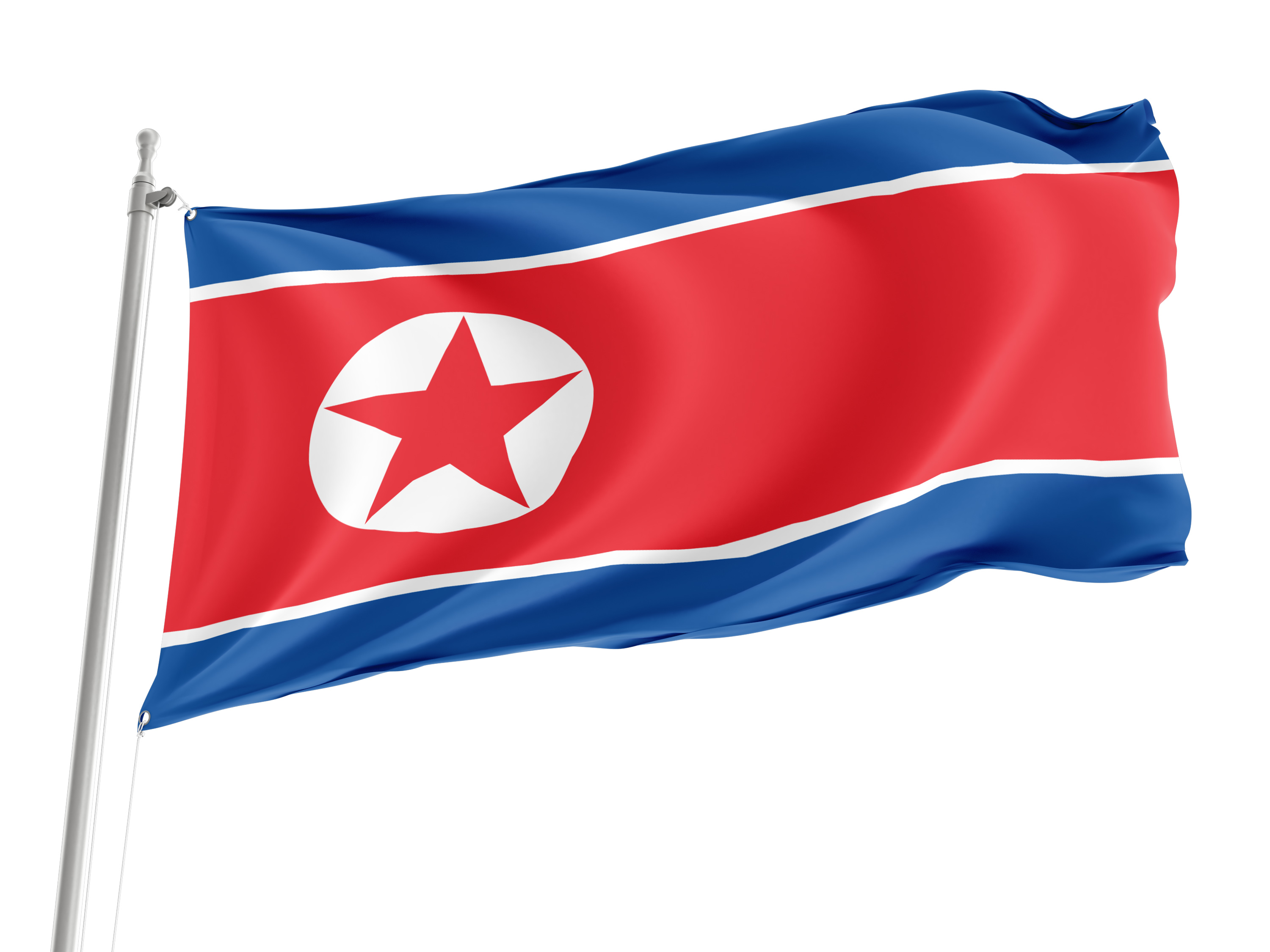North Korea Flag for Indoor & Outdoor Use