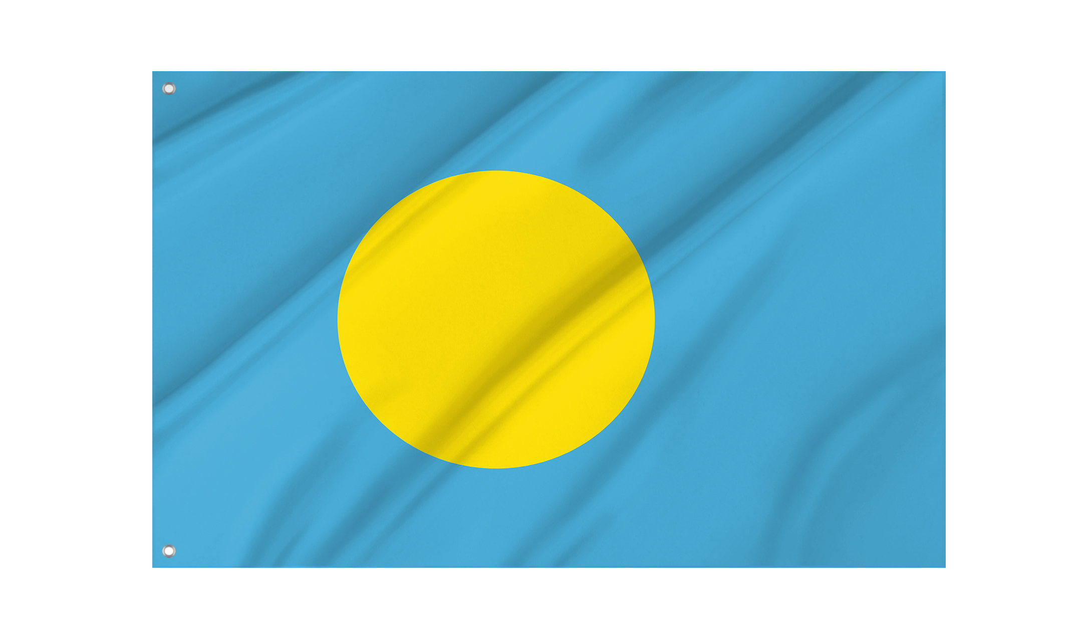 Palau Flag for Indoor & Outdoor Use