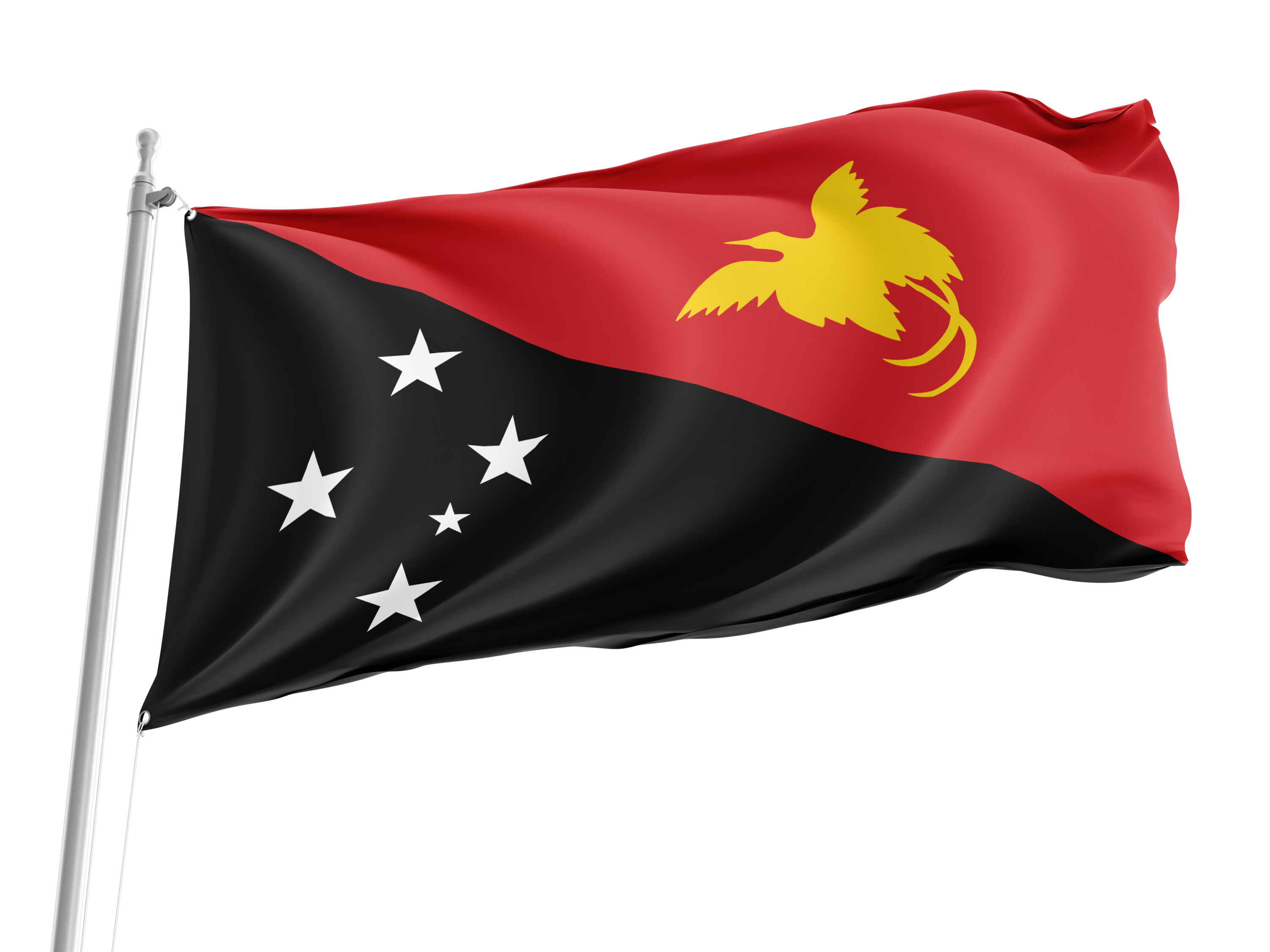 Papua New Guinea Flag for Indoor & Outdoor Use