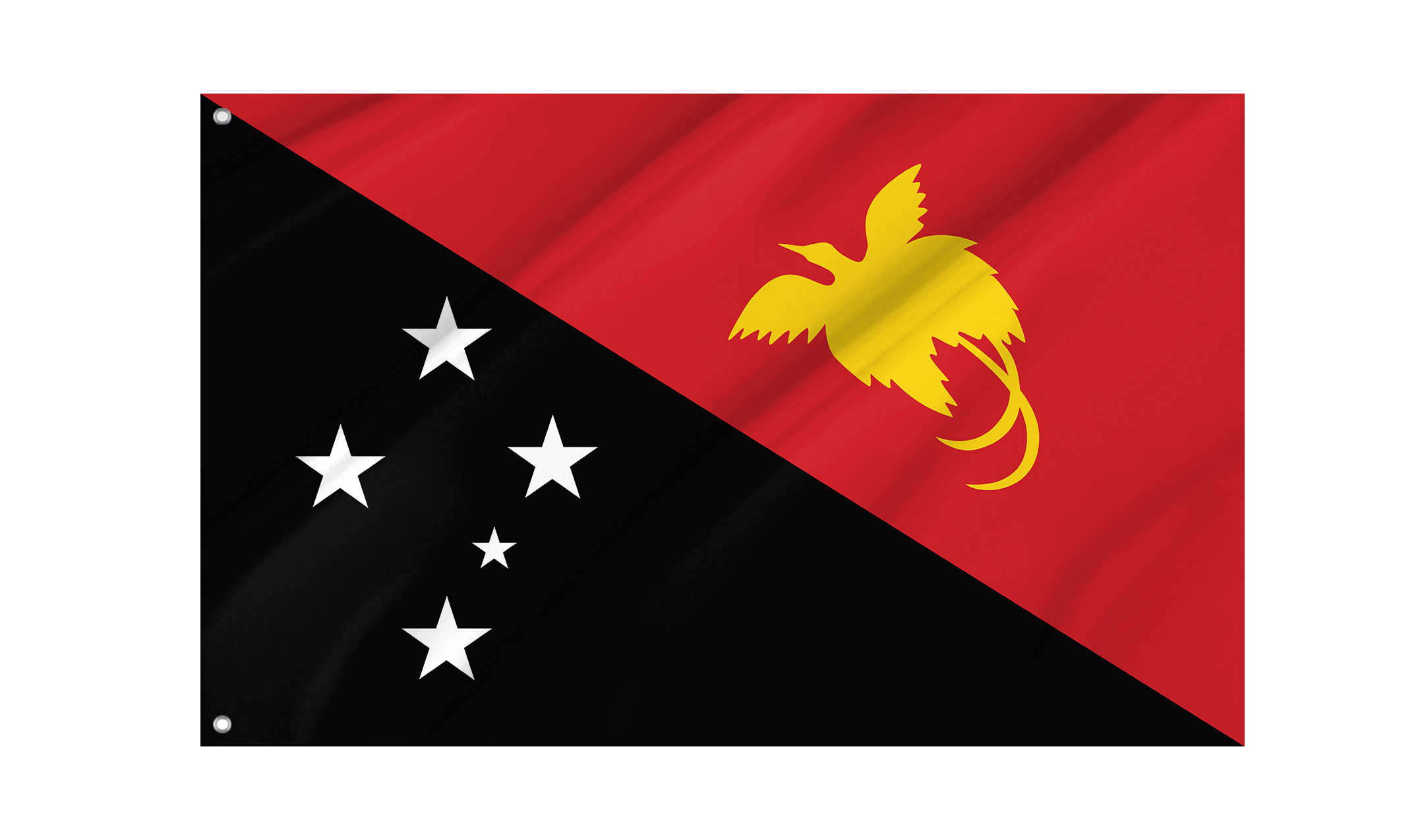 Papua New Guinea Flag for Indoor & Outdoor Use