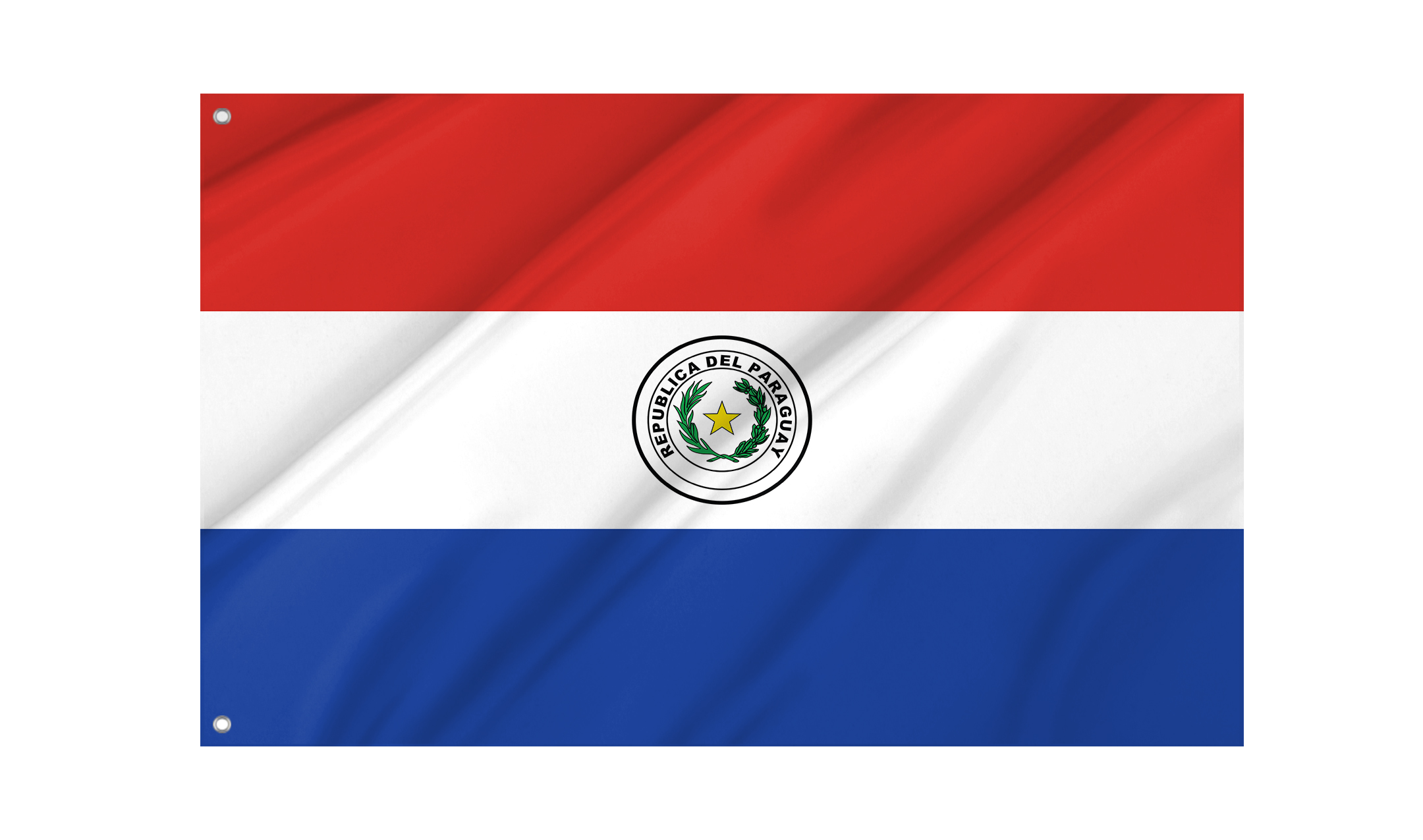 Paraguay Flag for Indoor & Outdoor Use