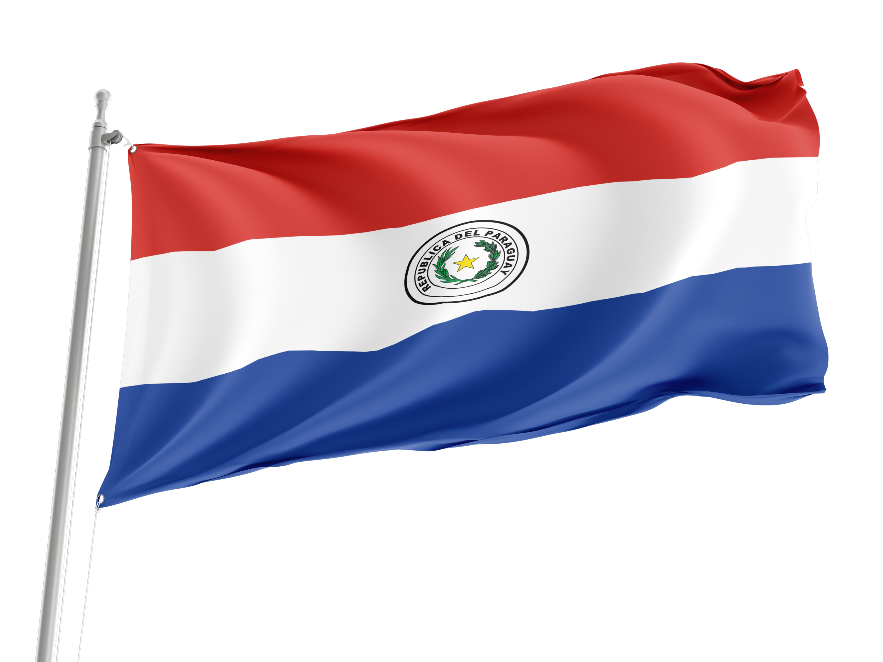 Paraguay Flag for Indoor & Outdoor Use