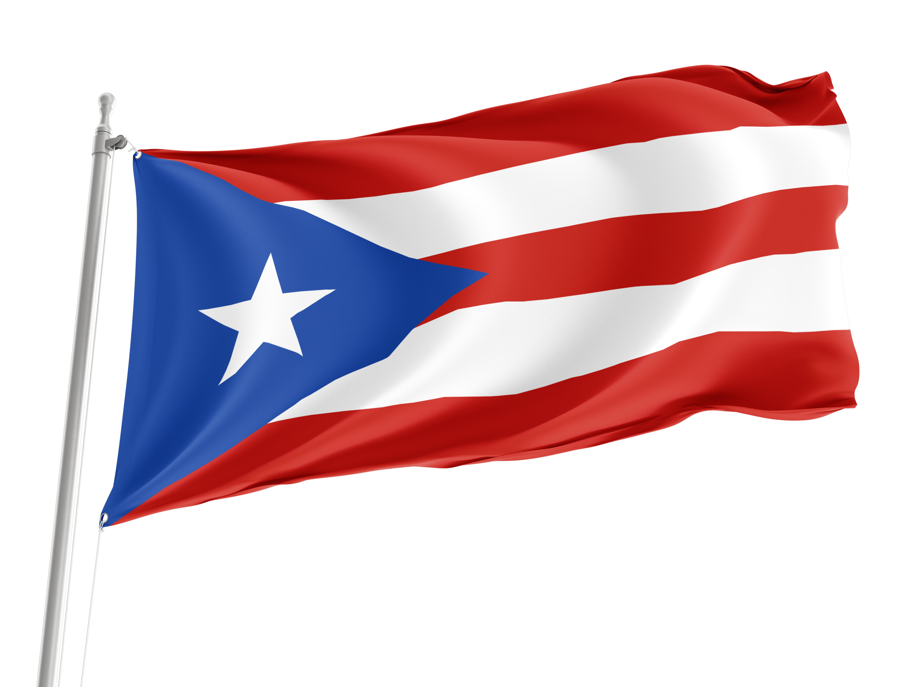 Puerto Rico Flag for Indoor & Outdoor Use