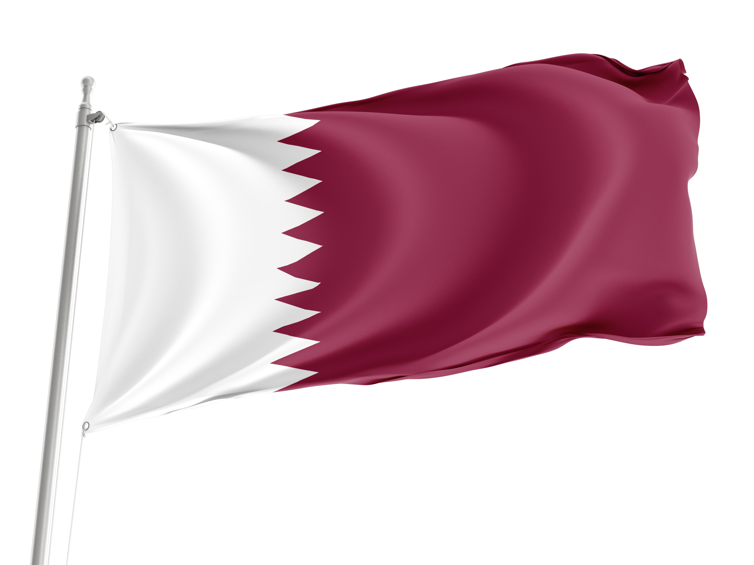 Qatar Flag for Indoor & Outdoor Use