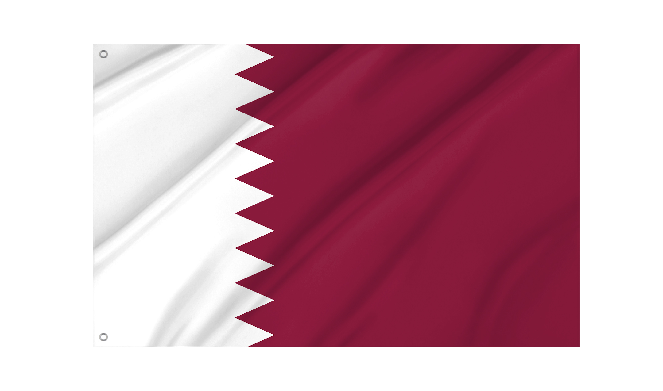 Qatar Flag for Indoor & Outdoor Use