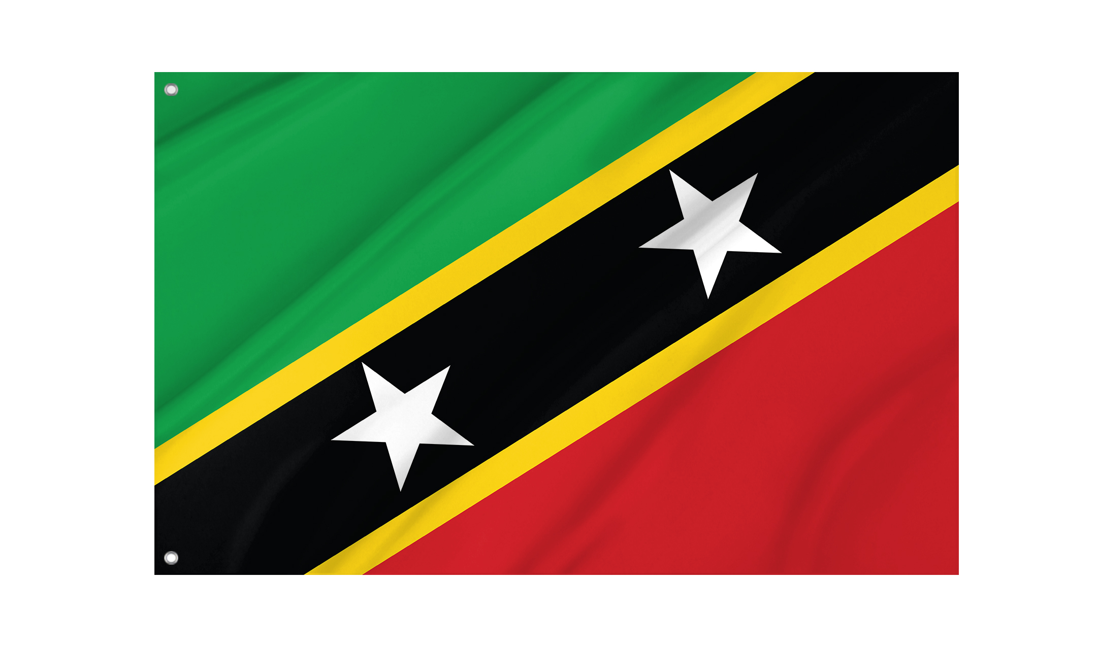 Saint Kitts and Nevis Flag for Indoor & Outdoor Use