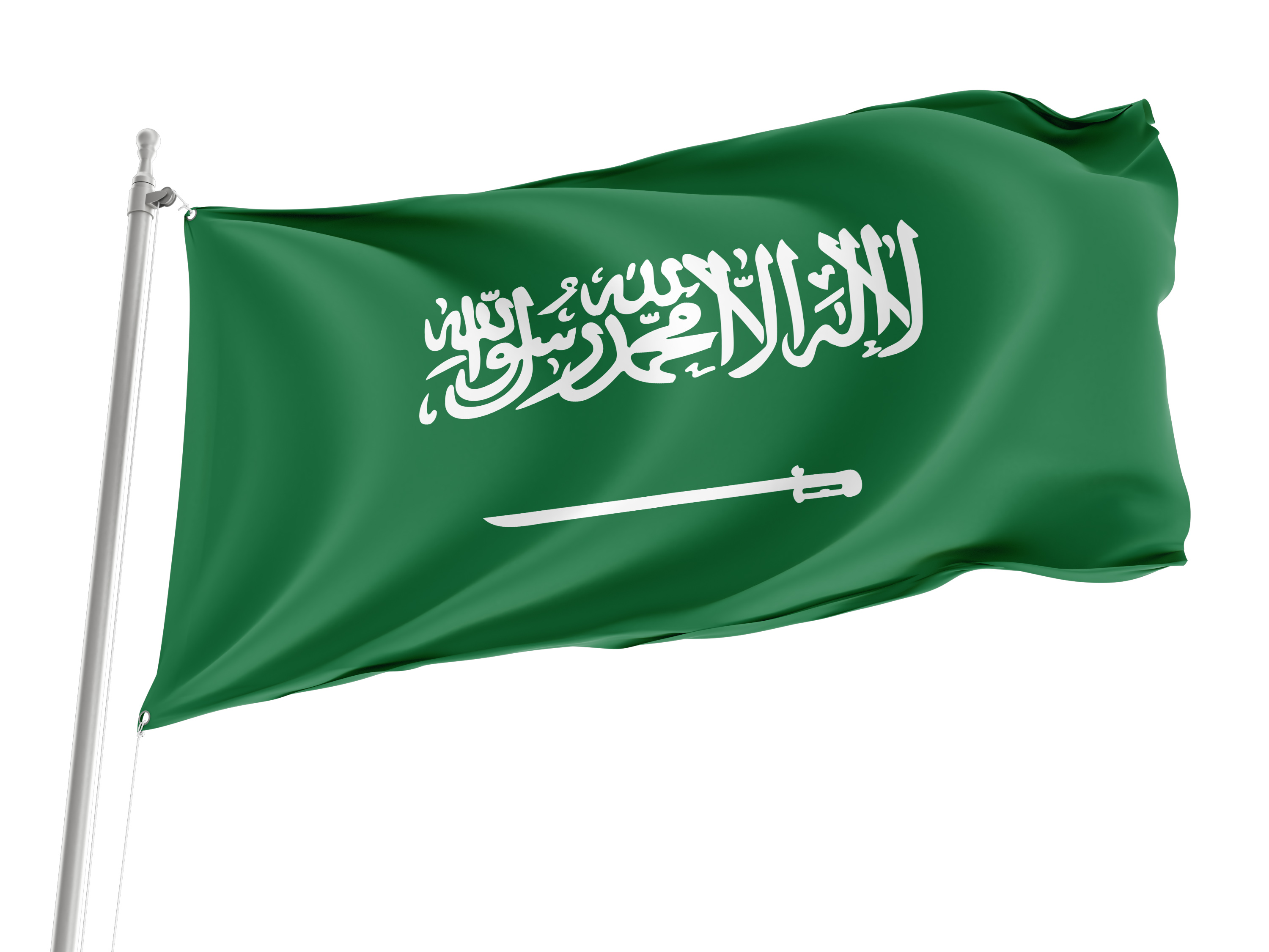 Saudi Arabia Flag for Indoor & Outdoor Use