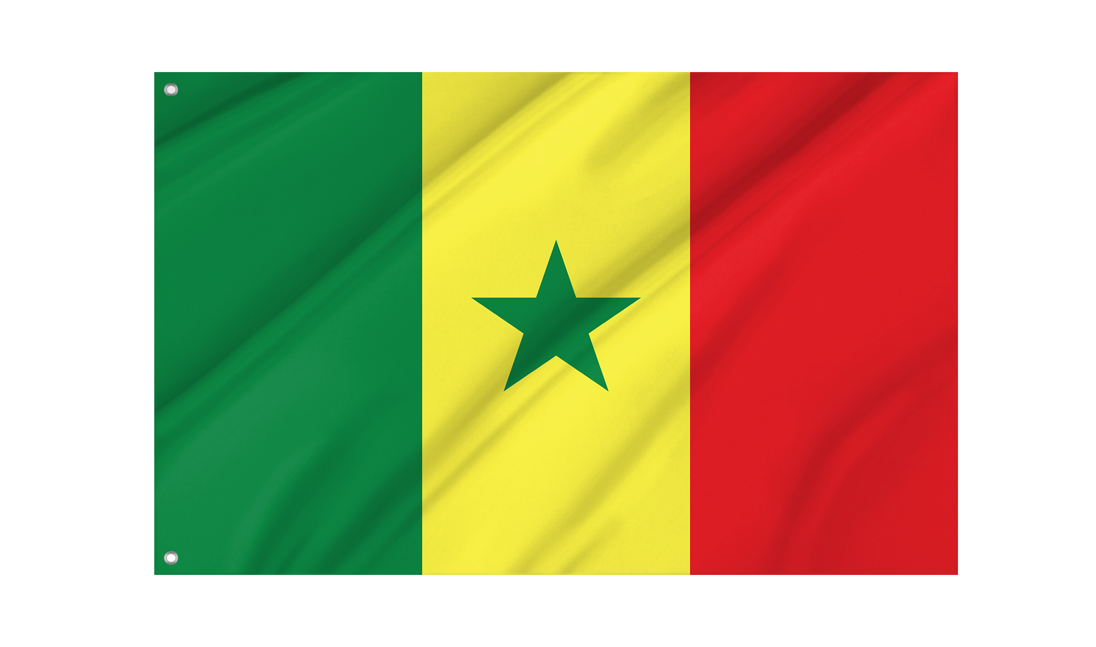 Senegal Flag for Indoor & Outdoor Use