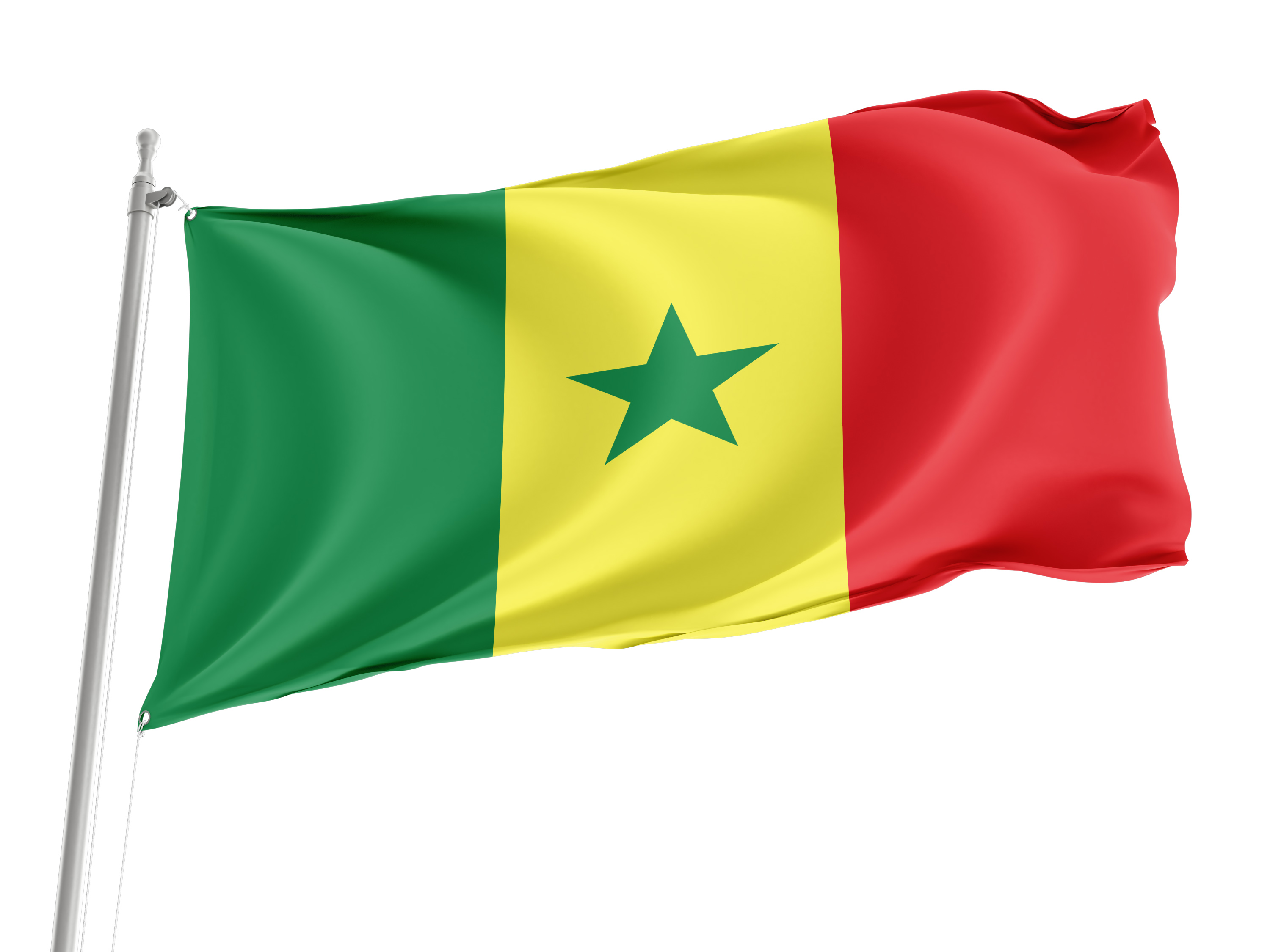 Senegal Flag for Indoor & Outdoor Use