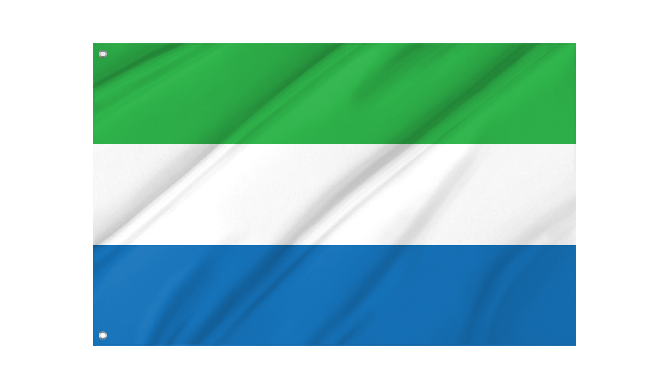 Sierra Leone Flag for Indoor & Outdoor Use
