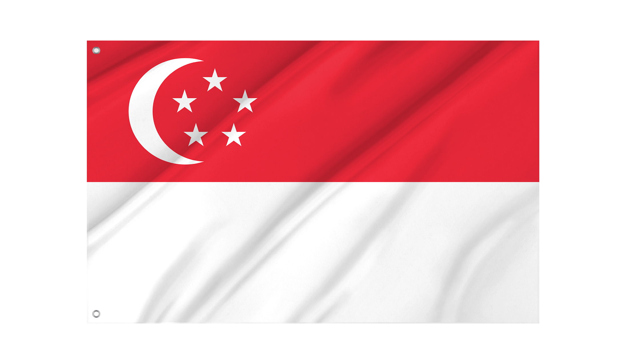 Singapore Flag for Indoor & Outdoor Use