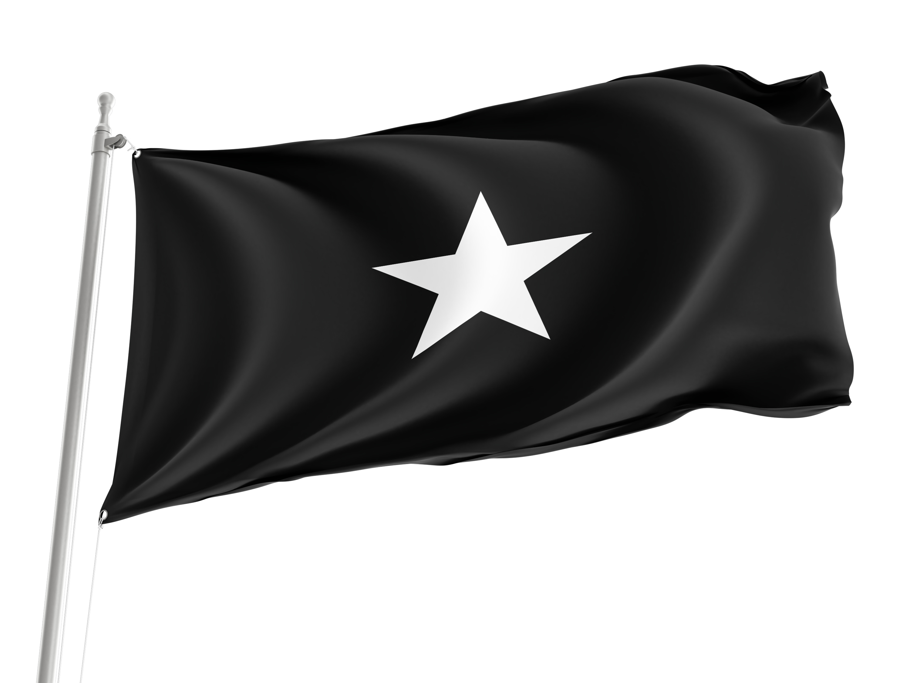 Somalia Black Flag for Indoor & Outdoor Use