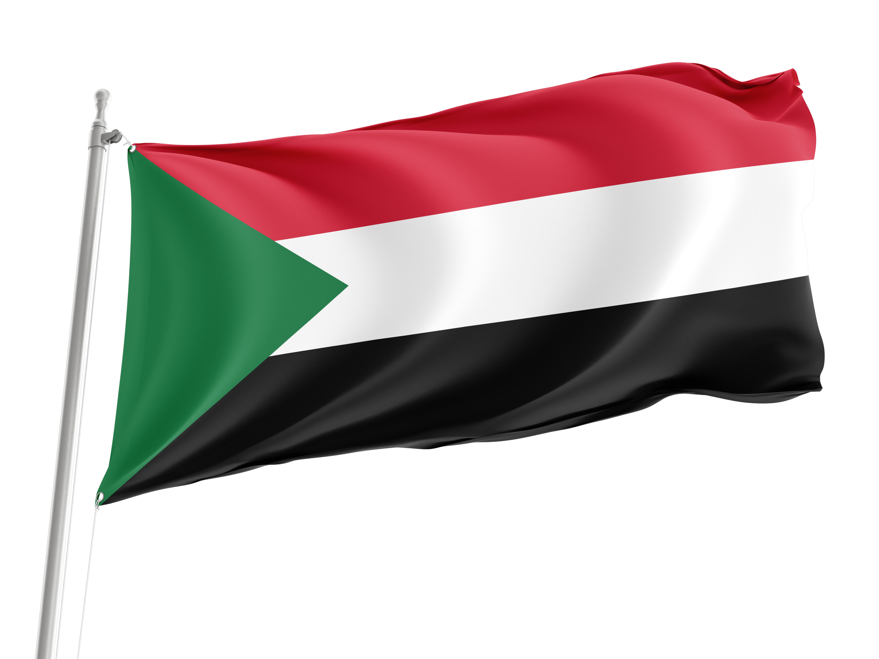 Sudan Flag for Indoor & Outdoor Use