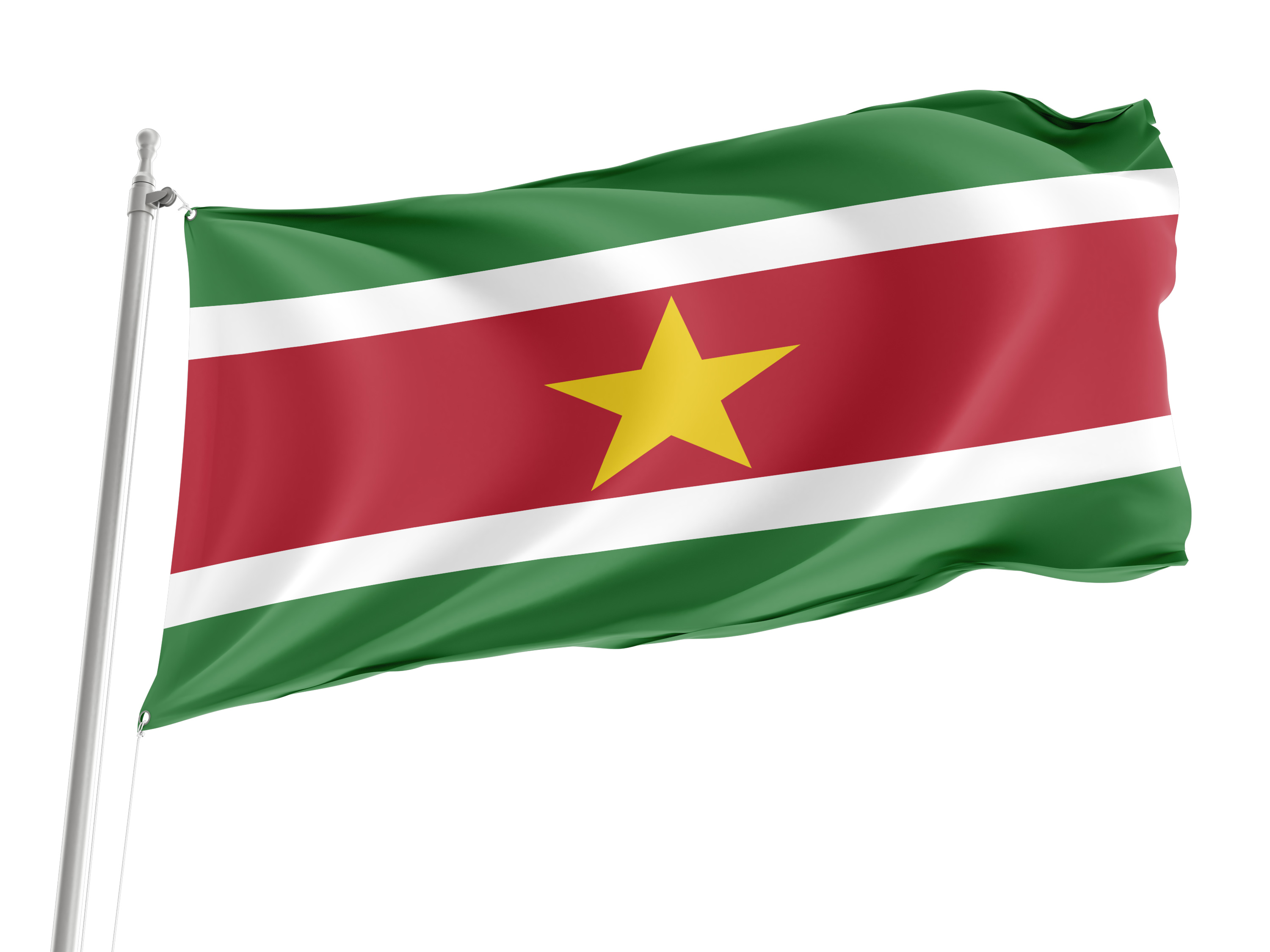 Suriname Flag for Indoor & Outdoor Use