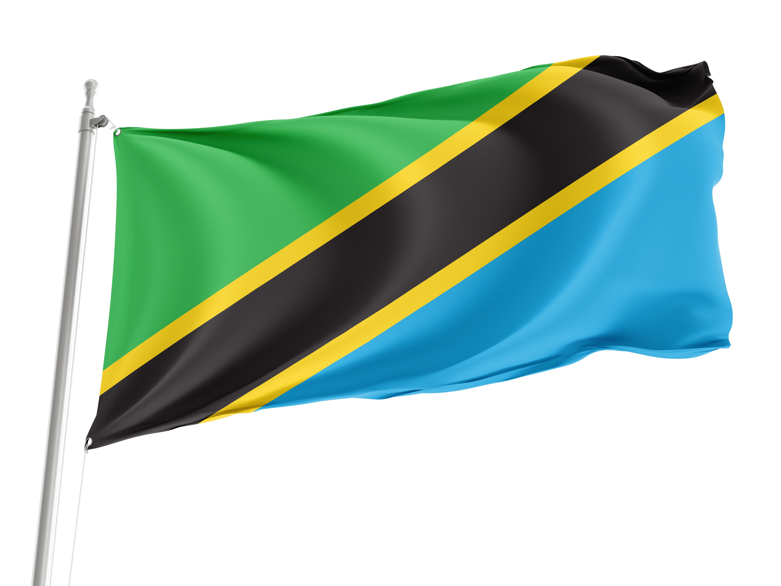 Tanzania Flag for Indoor & Outdoor Use