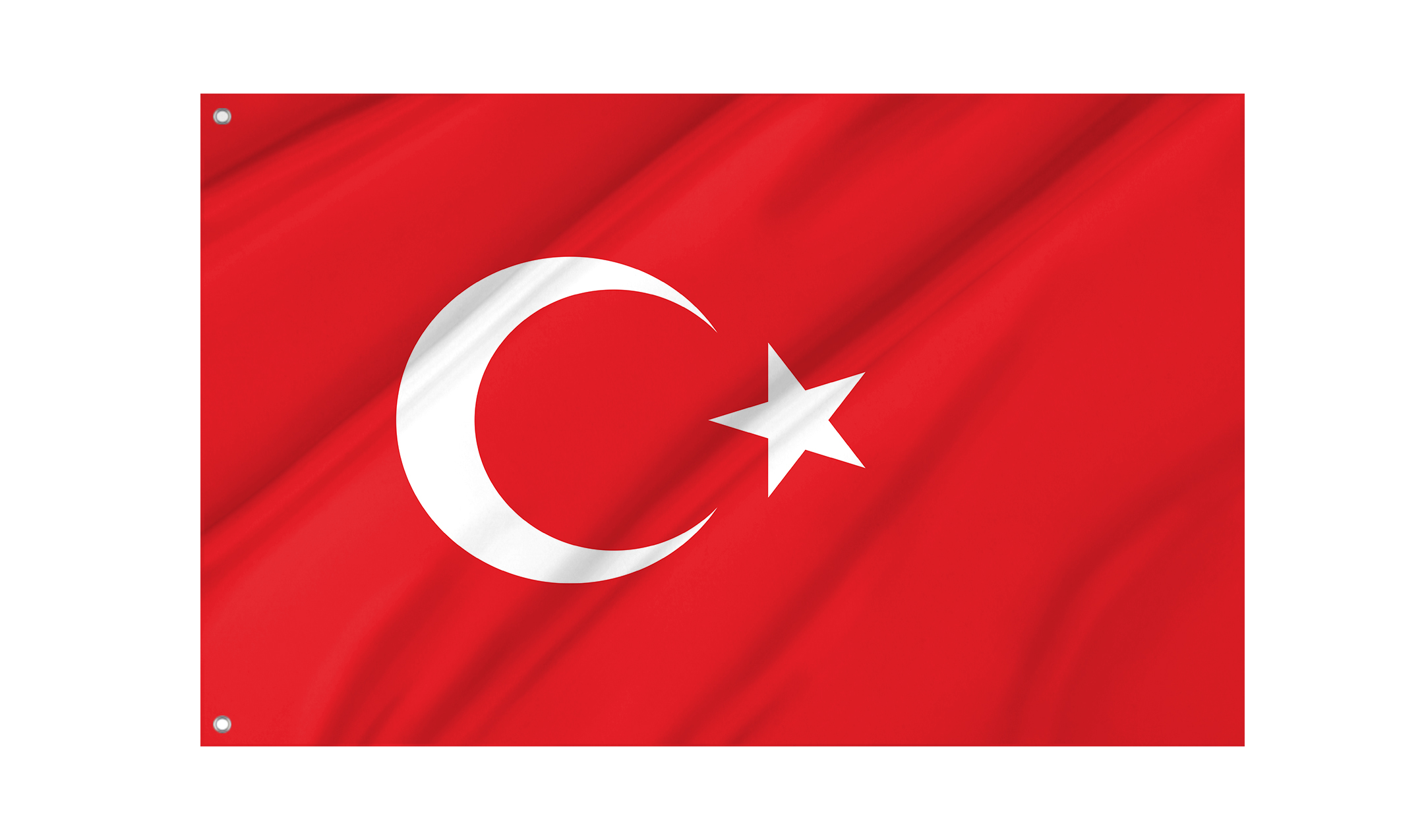 Turkey Flag for Indoor & Outdoor Use