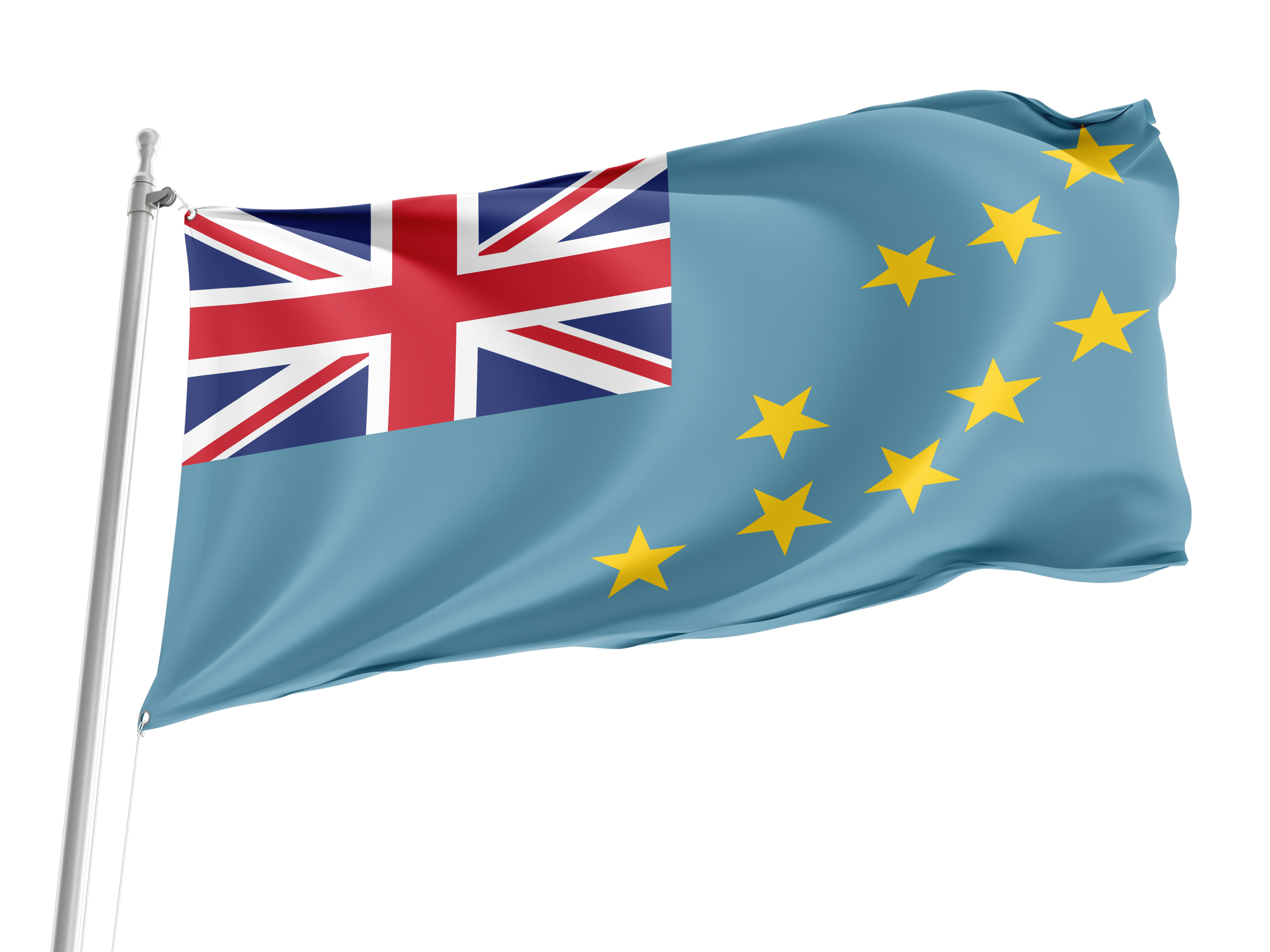 Tuvalu Flag for Indoor & Outdoor Use