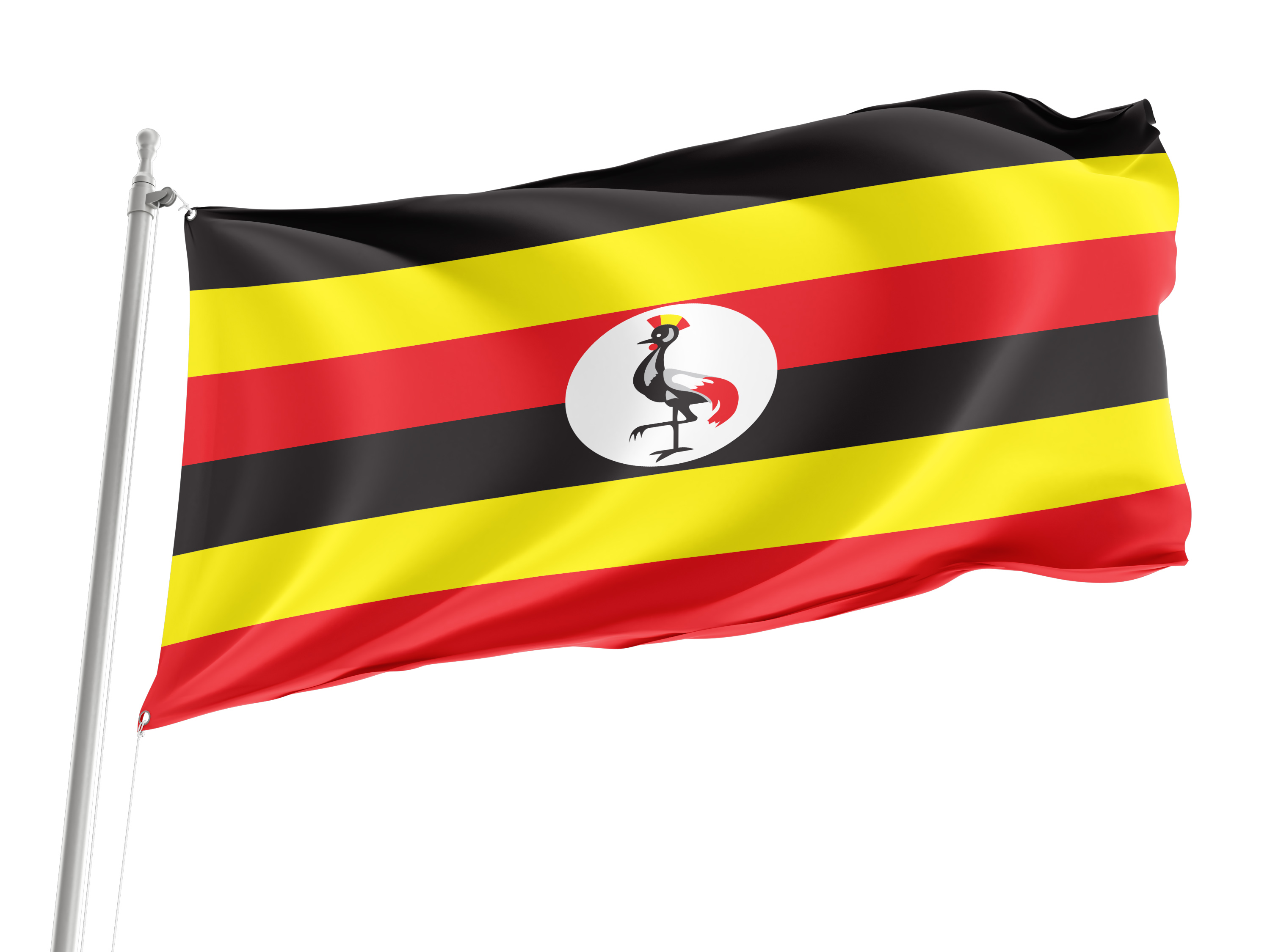 Uganda Flag for Indoor & Outdoor Use