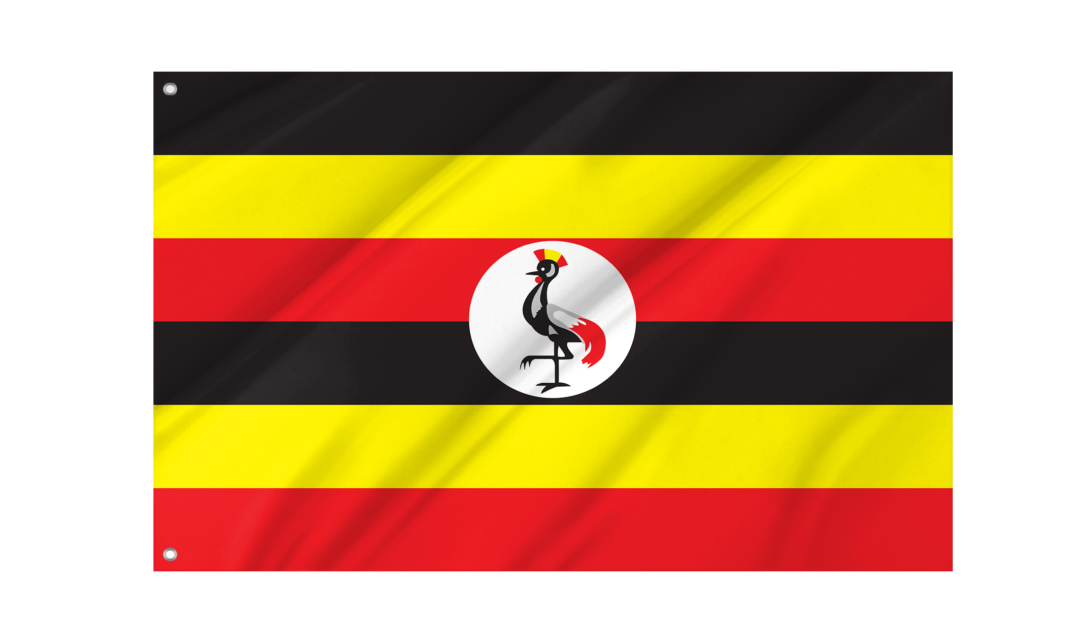 Uganda Flag for Indoor & Outdoor Use