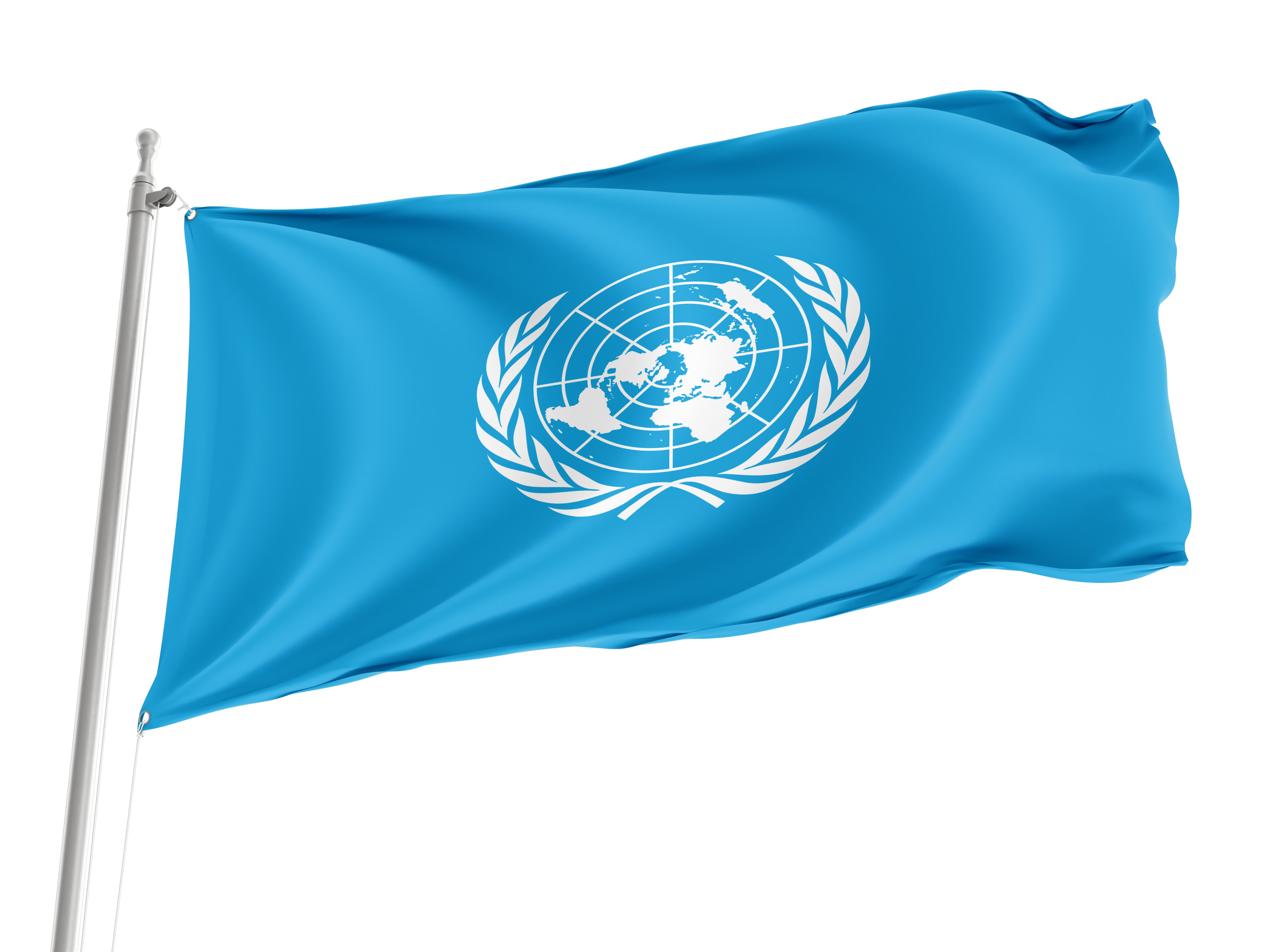 United Nations Flag for Indoor & Outdoor Use