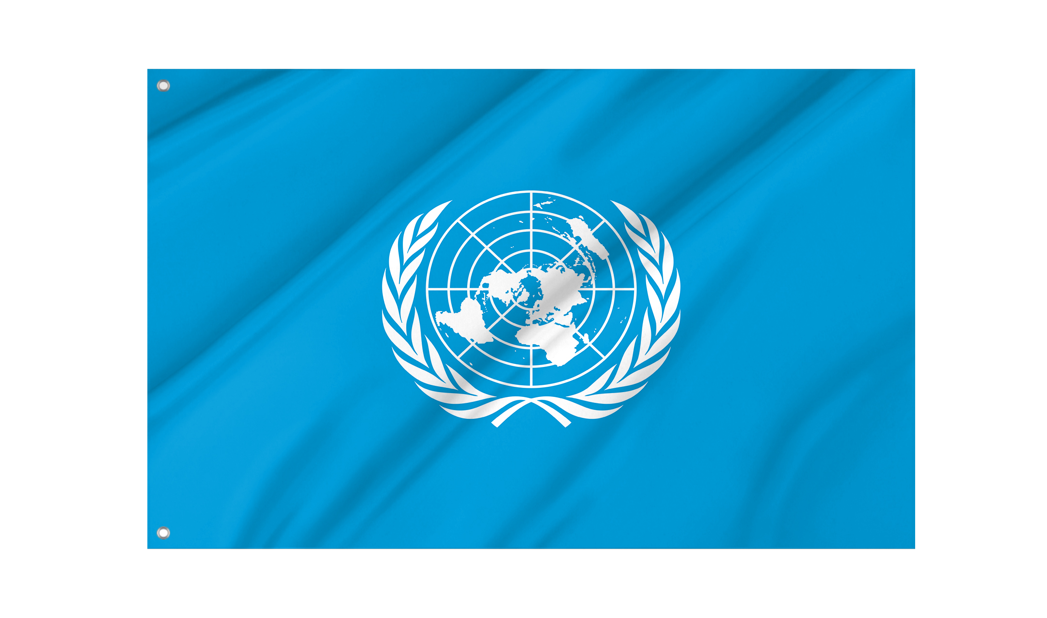 United Nations Flag for Indoor & Outdoor Use