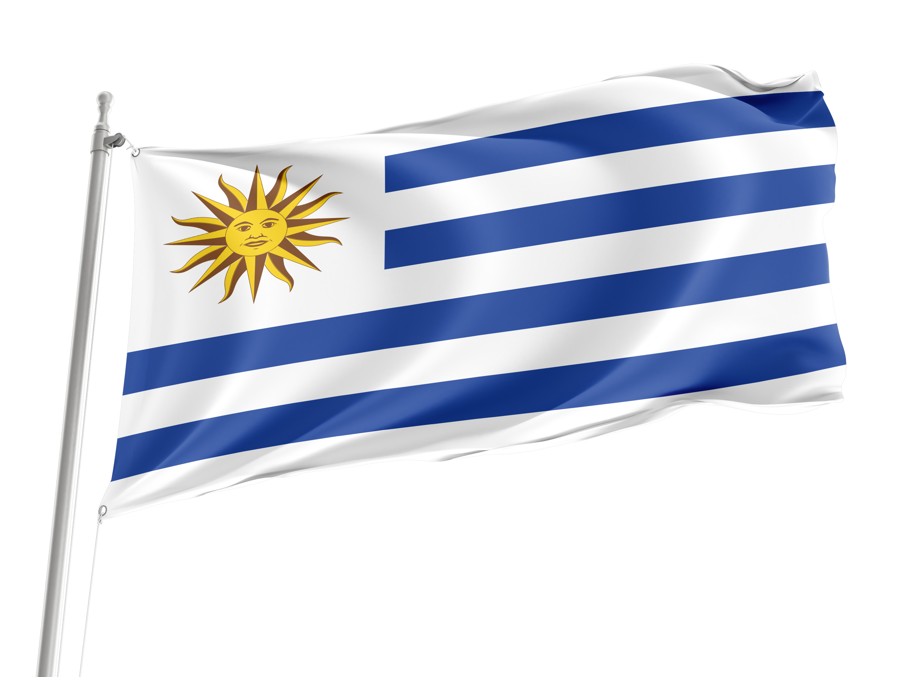 Uruguay Flag for Indoor & Outdoor Use